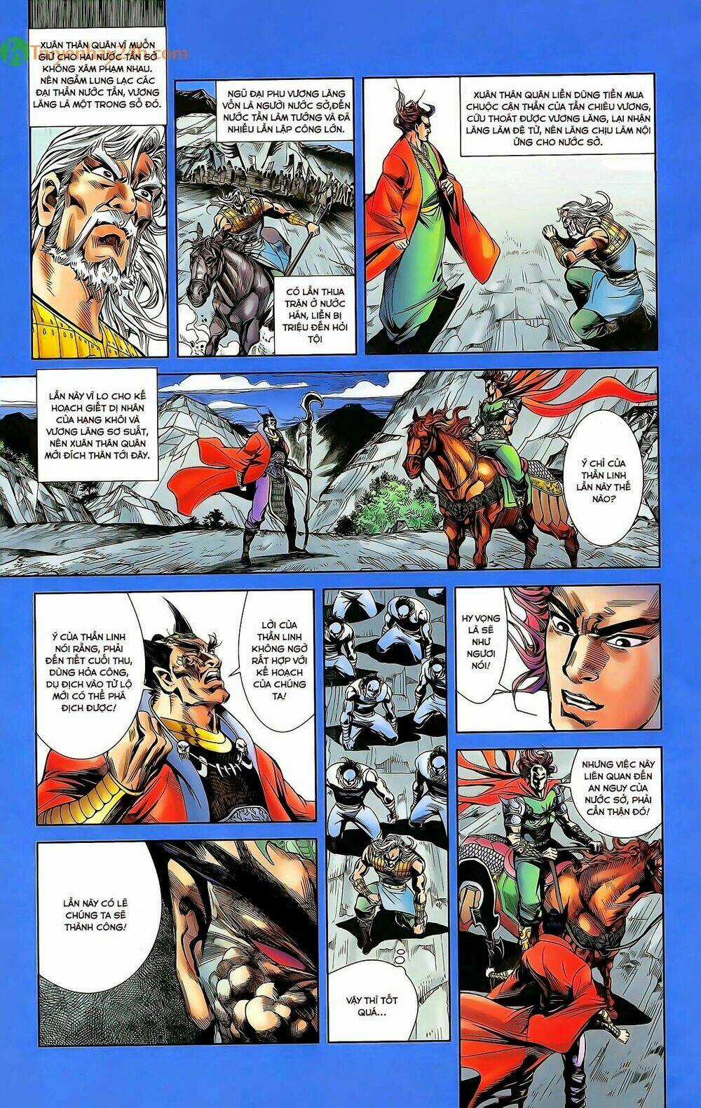 Thiên Tử Truyền Kỳ 2 - Tần Vương Doanh Chính Chapter 36 trang 15