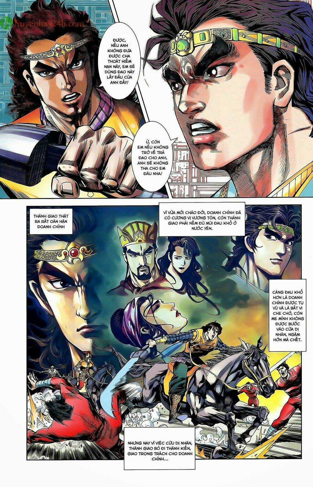 Thiên Tử Truyền Kỳ 2 - Tần Vương Doanh Chính Chapter 36 trang 22