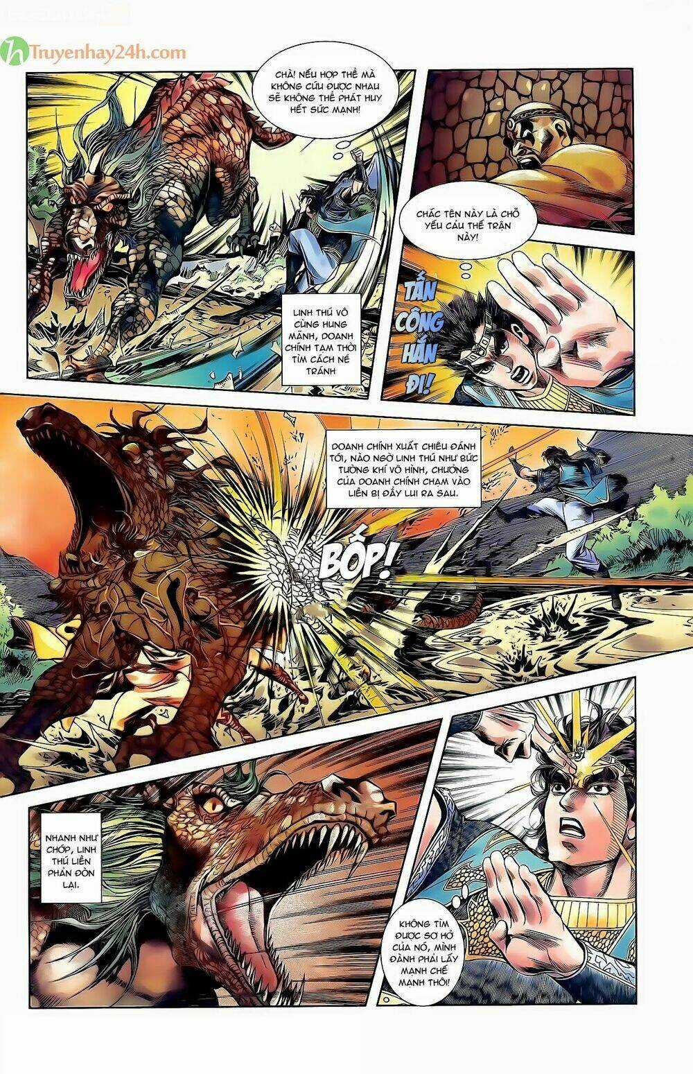 Thiên Tử Truyền Kỳ 2 - Tần Vương Doanh Chính Chapter 37 trang 18