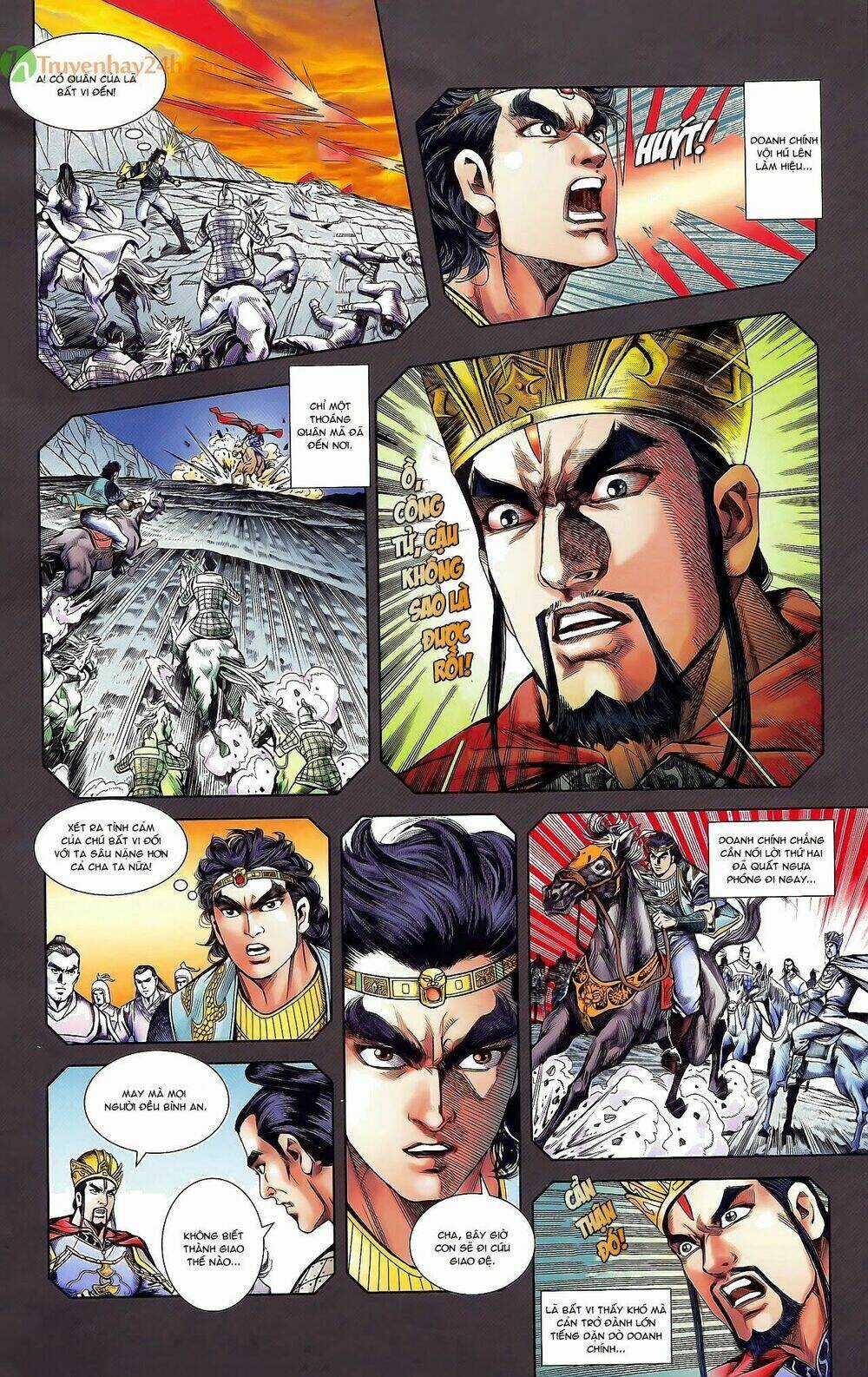 Thiên Tử Truyền Kỳ 2 - Tần Vương Doanh Chính Chapter 38 trang 3