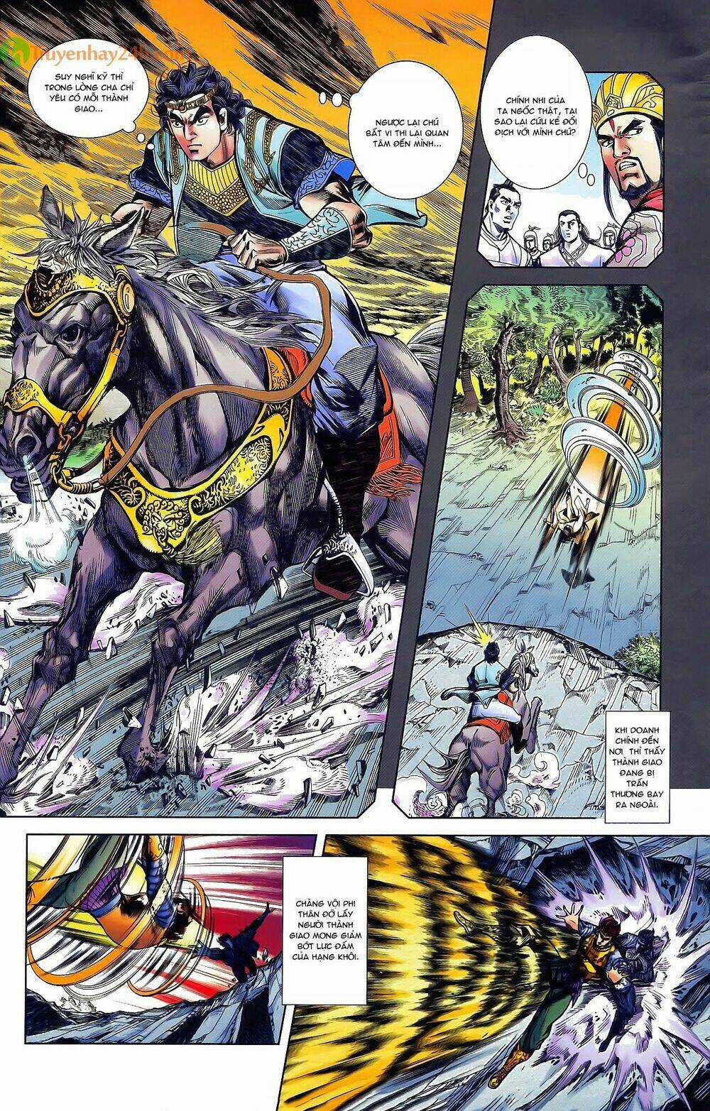 Thiên Tử Truyền Kỳ 2 - Tần Vương Doanh Chính Chapter 38 trang 4