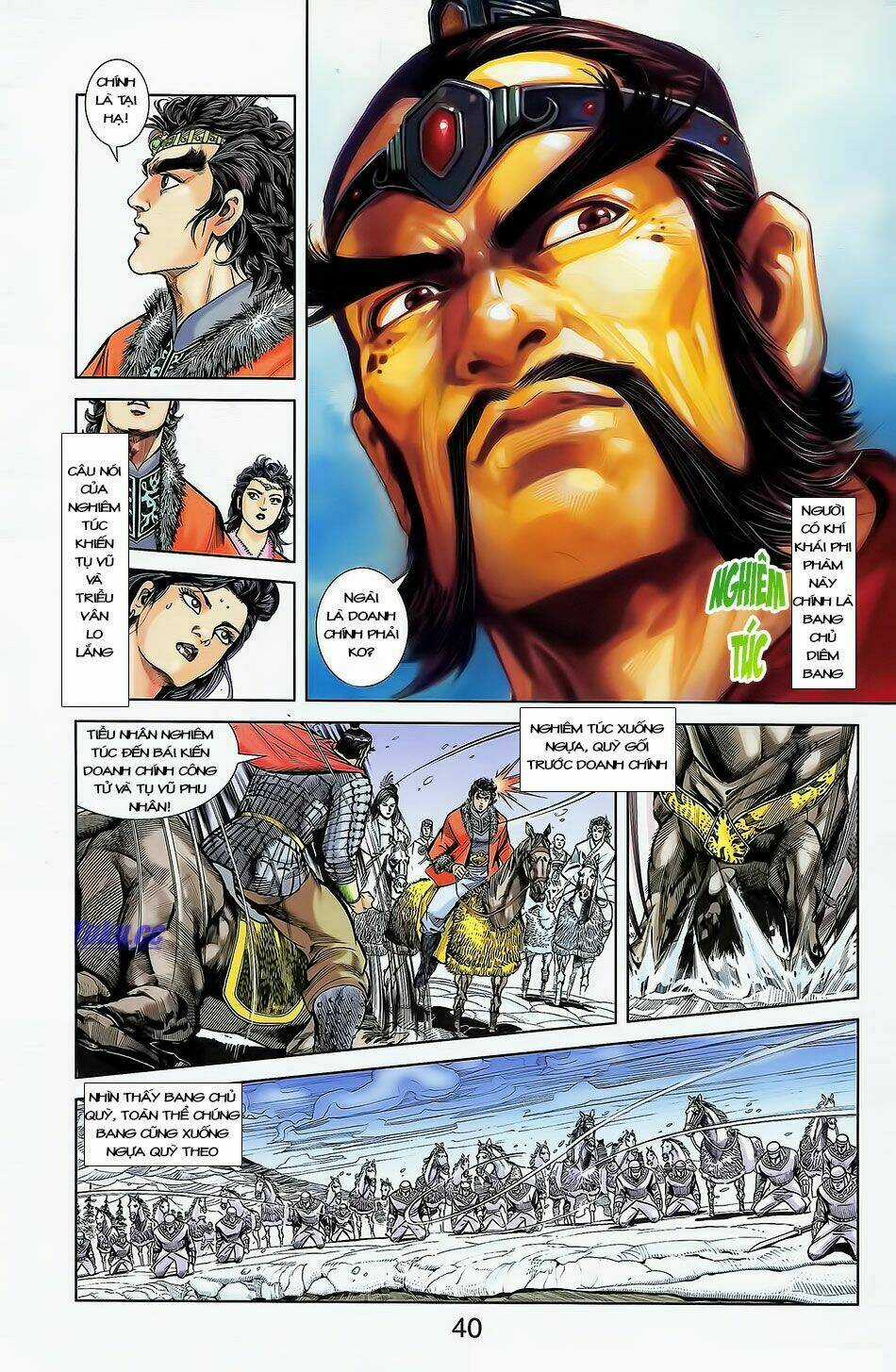 Thiên Tử Truyền Kỳ 2 - Tần Vương Doanh Chính Chapter 4 trang 10