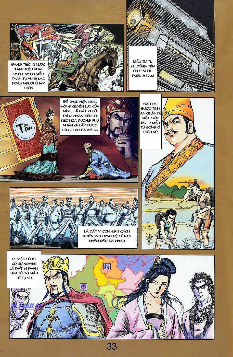 Thiên Tử Truyền Kỳ 2 - Tần Vương Doanh Chính Chapter 4 trang 4