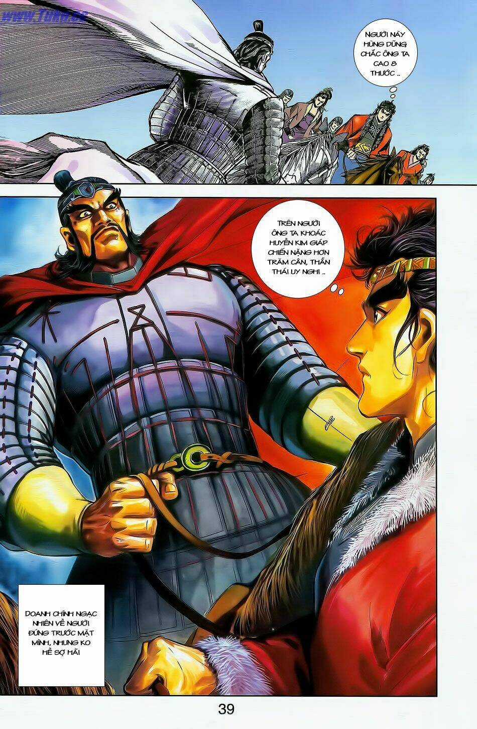 Thiên Tử Truyền Kỳ 2 - Tần Vương Doanh Chính Chapter 4 trang 9