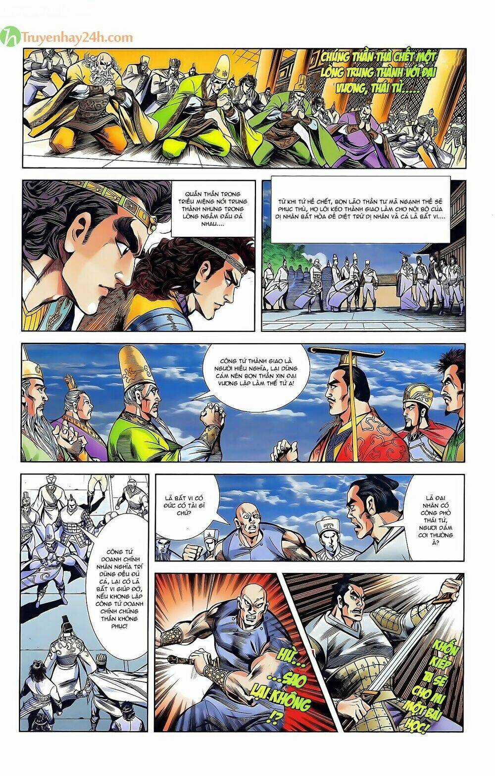 Thiên Tử Truyền Kỳ 2 - Tần Vương Doanh Chính Chapter 40 trang 10