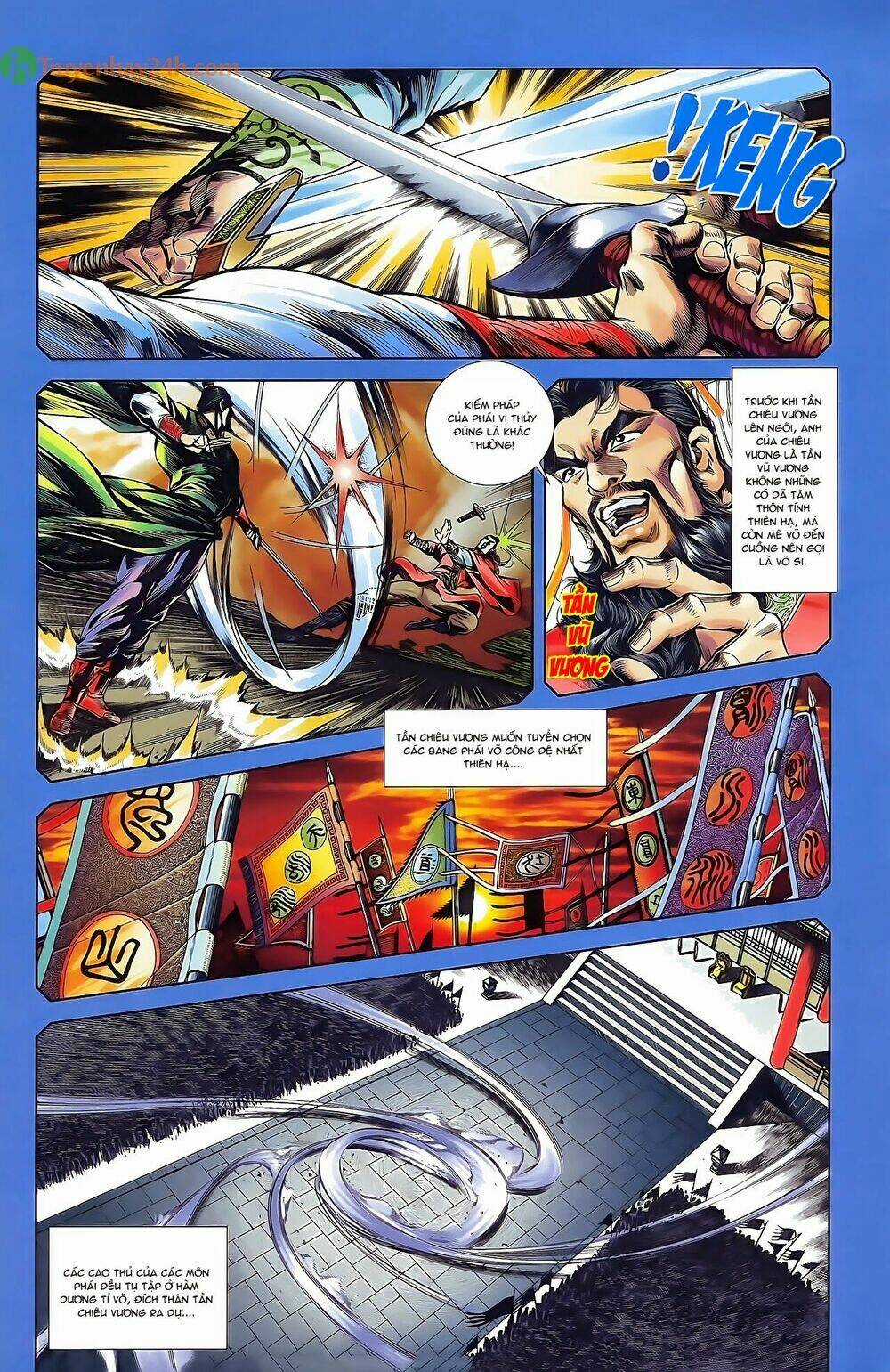 Thiên Tử Truyền Kỳ 2 - Tần Vương Doanh Chính Chapter 40 trang 2