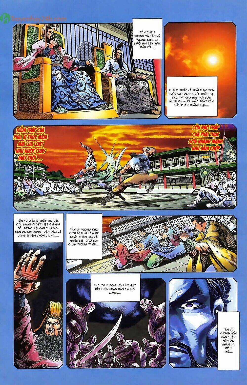 Thiên Tử Truyền Kỳ 2 - Tần Vương Doanh Chính Chapter 40 trang 3