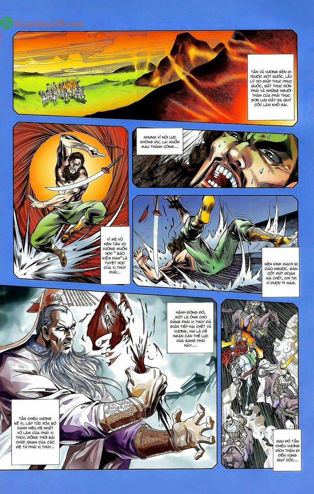 Thiên Tử Truyền Kỳ 2 - Tần Vương Doanh Chính Chapter 40 trang 4