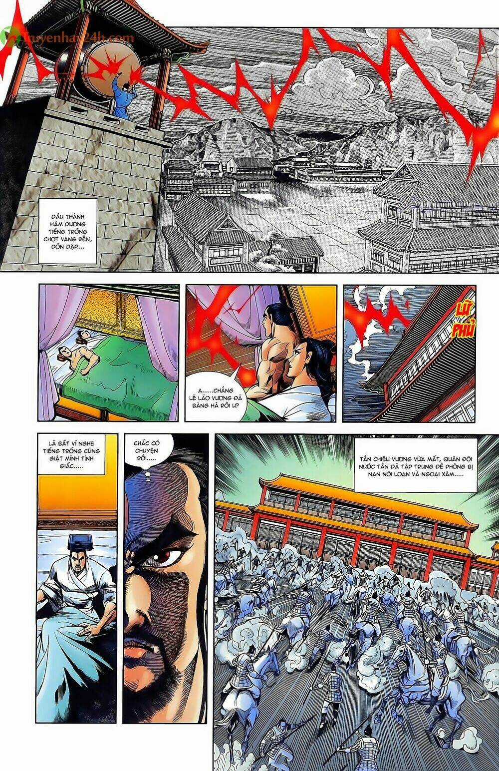 Thiên Tử Truyền Kỳ 2 - Tần Vương Doanh Chính Chapter 40 trang 7