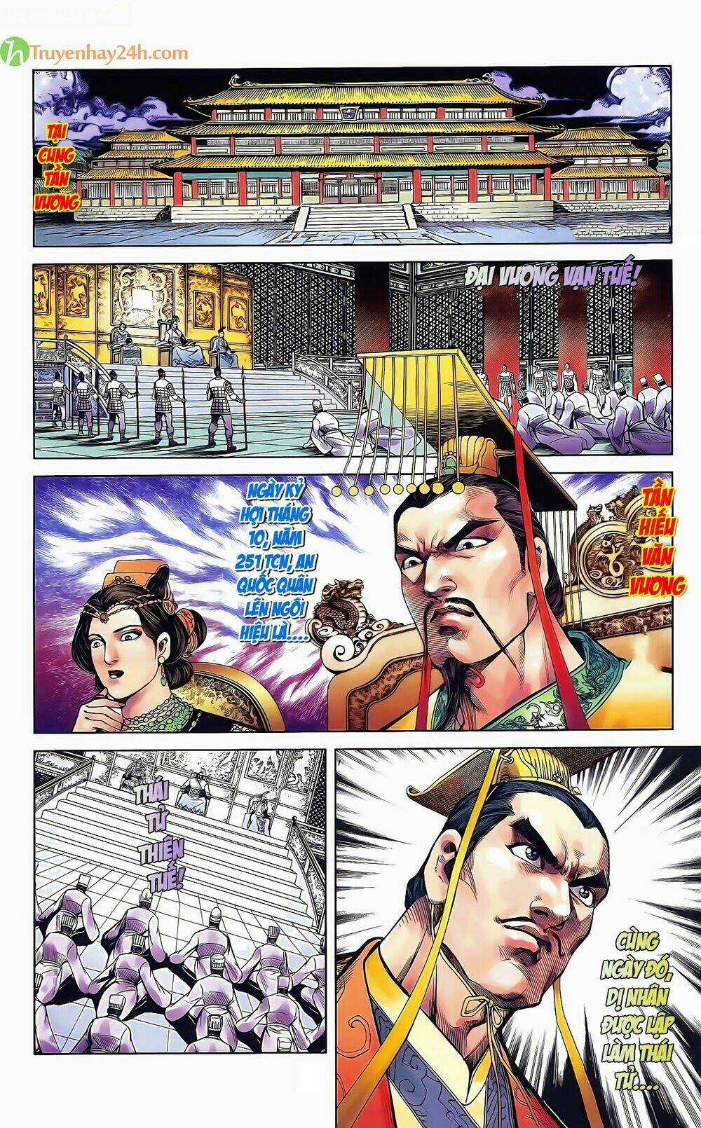 Thiên Tử Truyền Kỳ 2 - Tần Vương Doanh Chính Chapter 40 trang 9