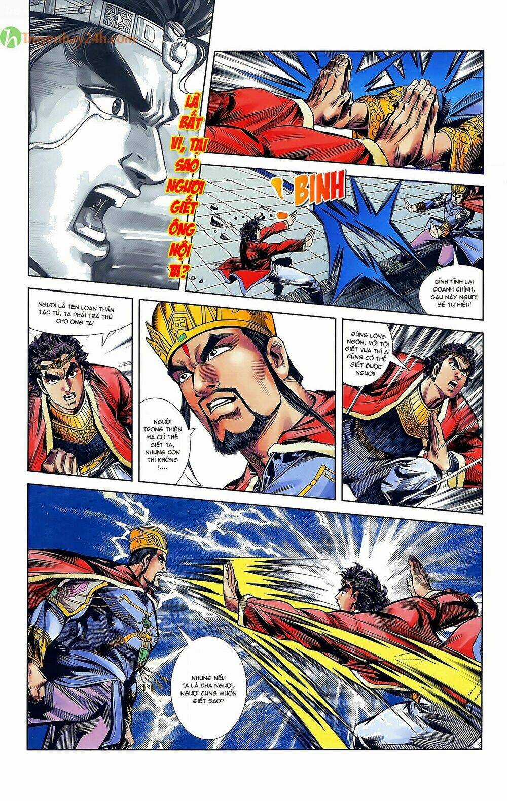 Thiên Tử Truyền Kỳ 2 - Tần Vương Doanh Chính Chapter 41 trang 10