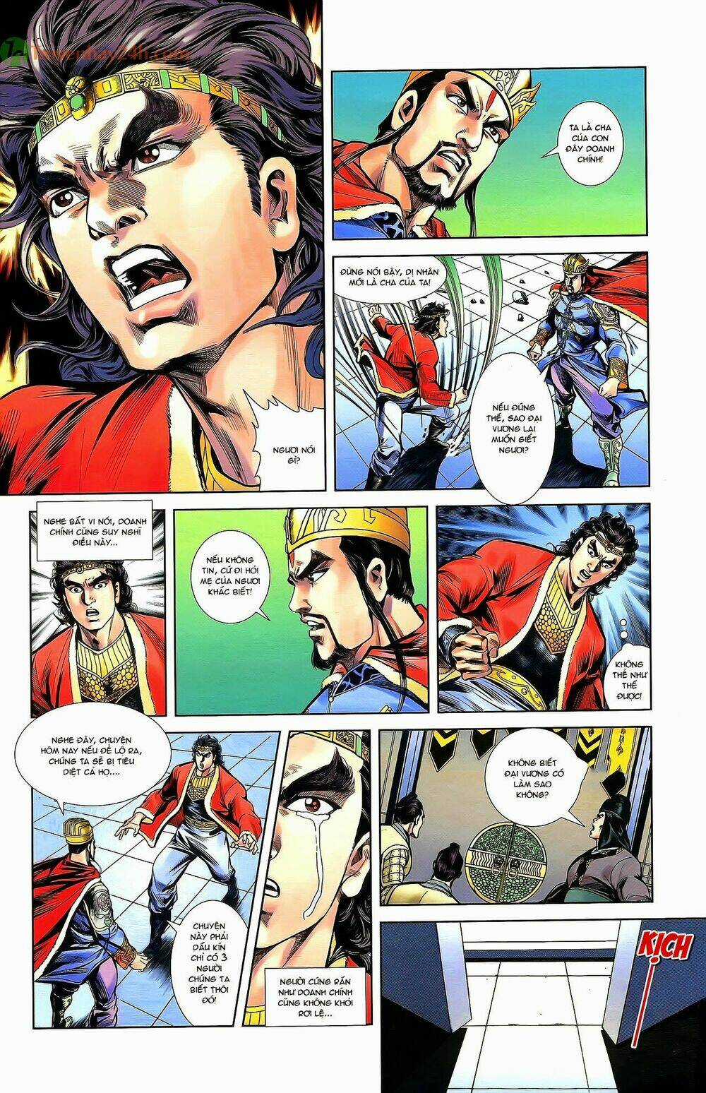 Thiên Tử Truyền Kỳ 2 - Tần Vương Doanh Chính Chapter 41 trang 11