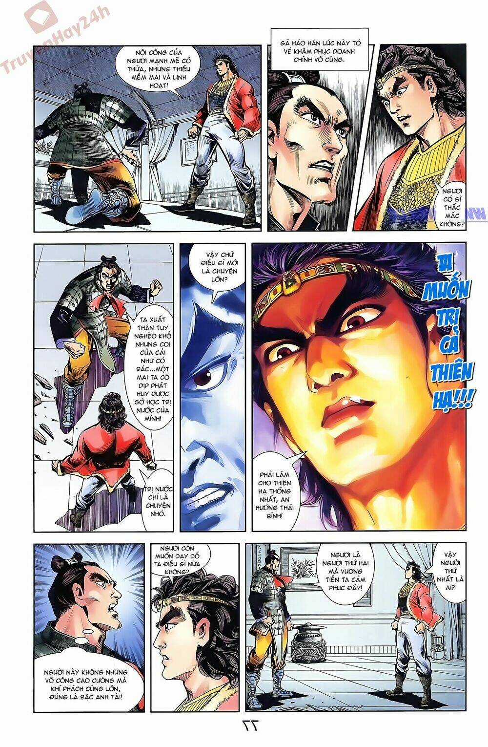 Thiên Tử Truyền Kỳ 2 - Tần Vương Doanh Chính Chapter 42 trang 10