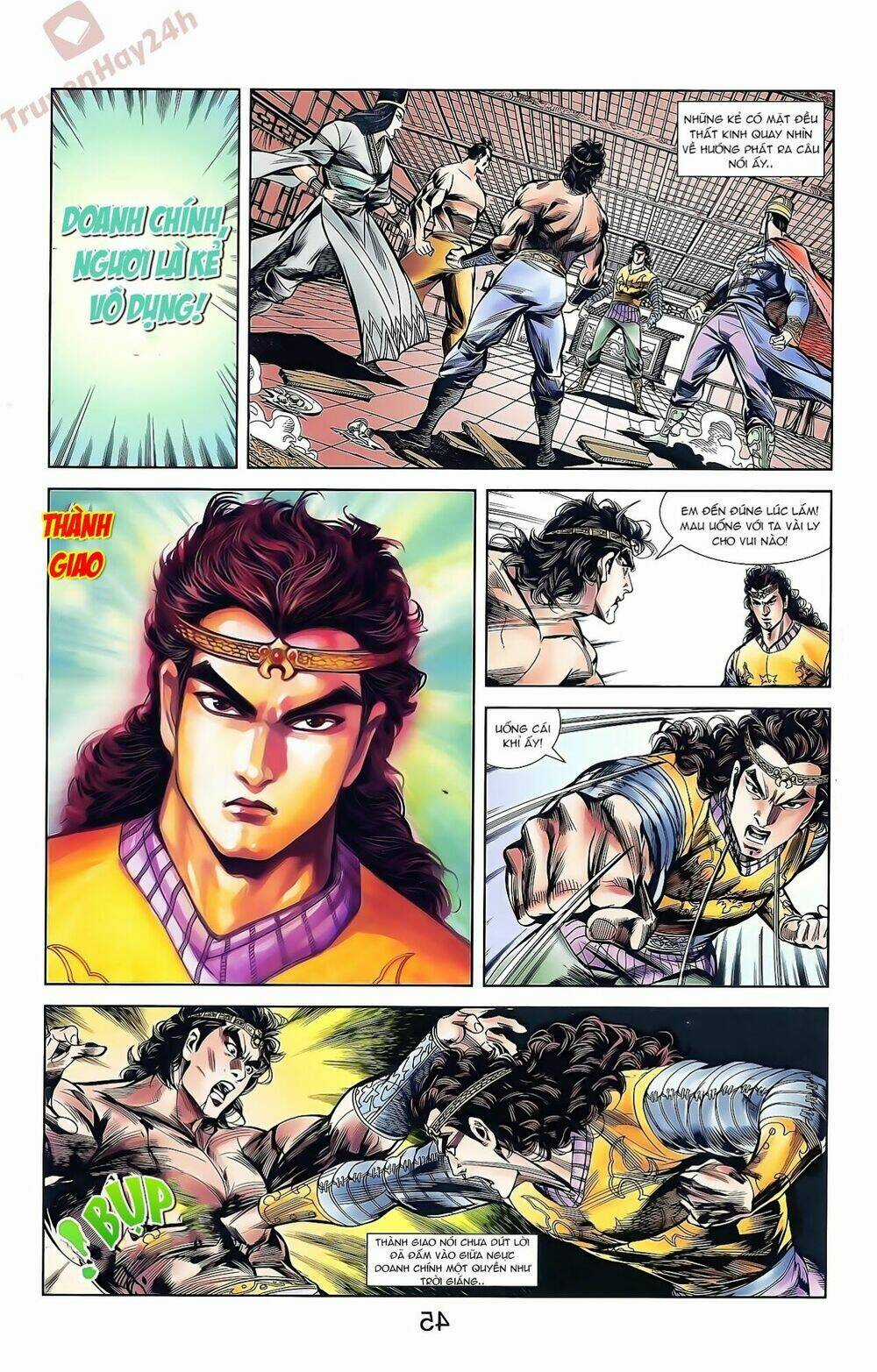 Thiên Tử Truyền Kỳ 2 - Tần Vương Doanh Chính Chapter 43 trang 16