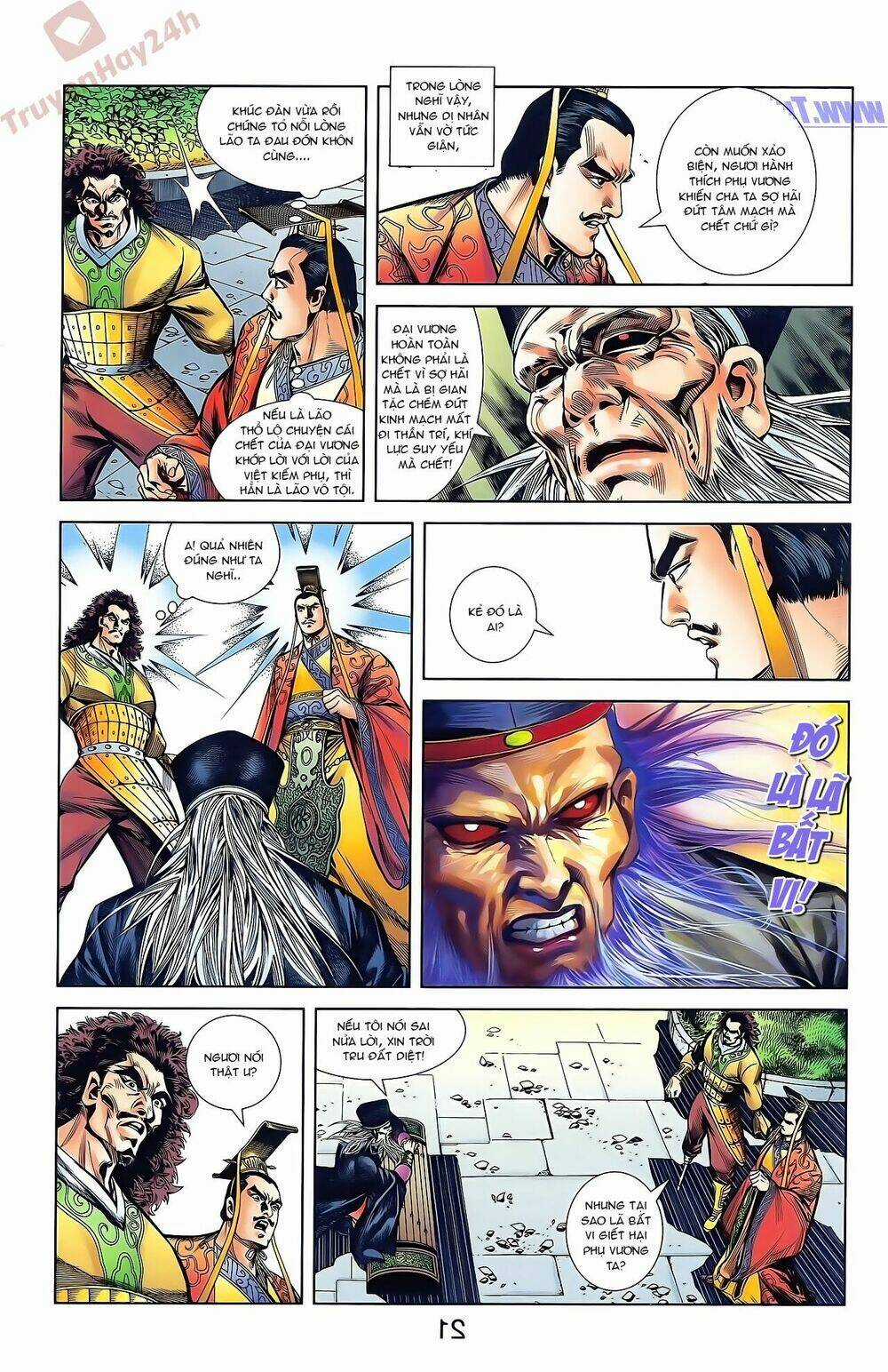 Thiên Tử Truyền Kỳ 2 - Tần Vương Doanh Chính Chapter 43 trang 21