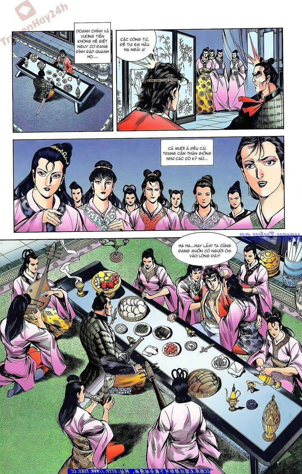 Thiên Tử Truyền Kỳ 2 - Tần Vương Doanh Chính Chapter 43 trang 3