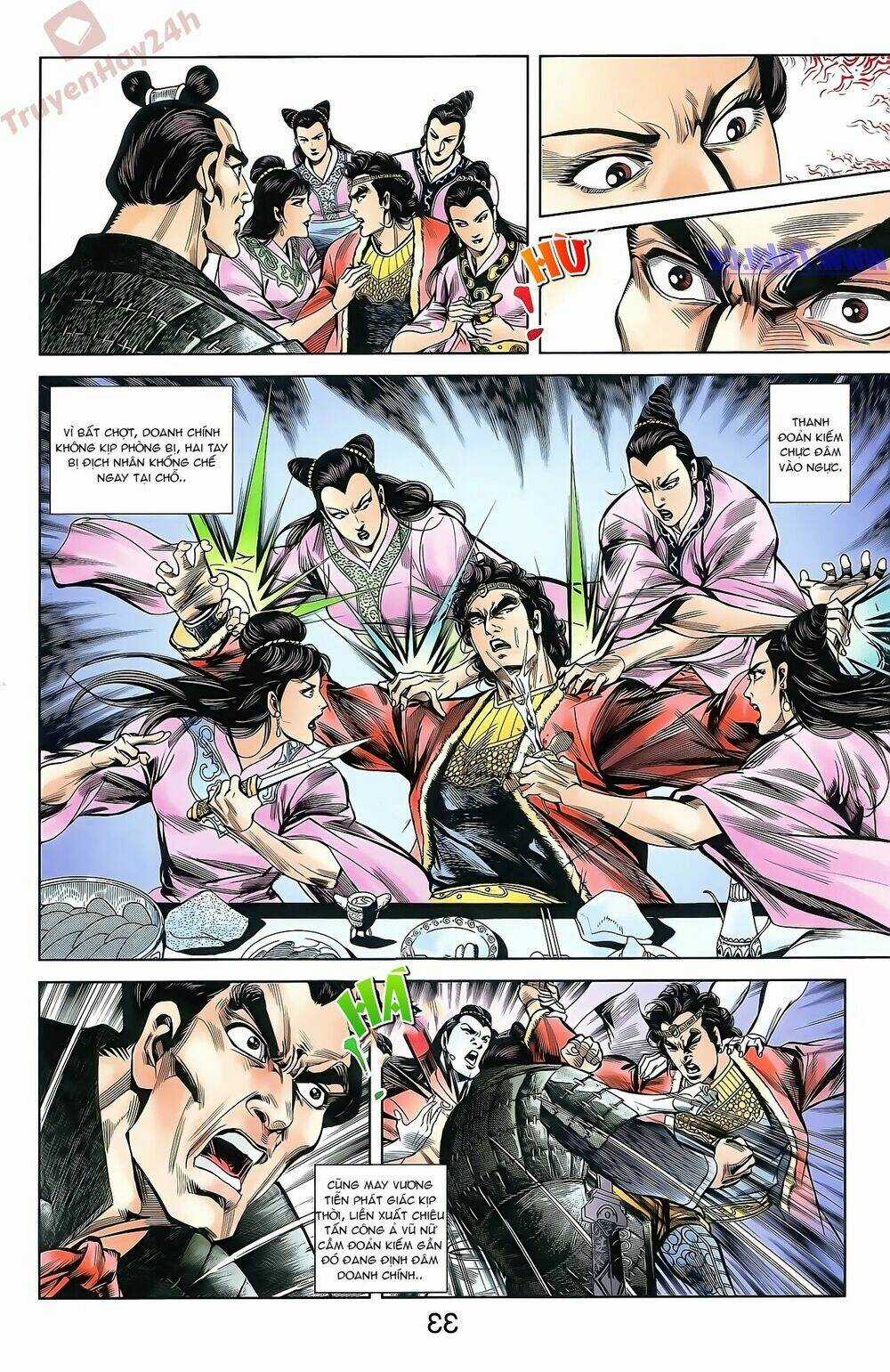 Thiên Tử Truyền Kỳ 2 - Tần Vương Doanh Chính Chapter 43 trang 4