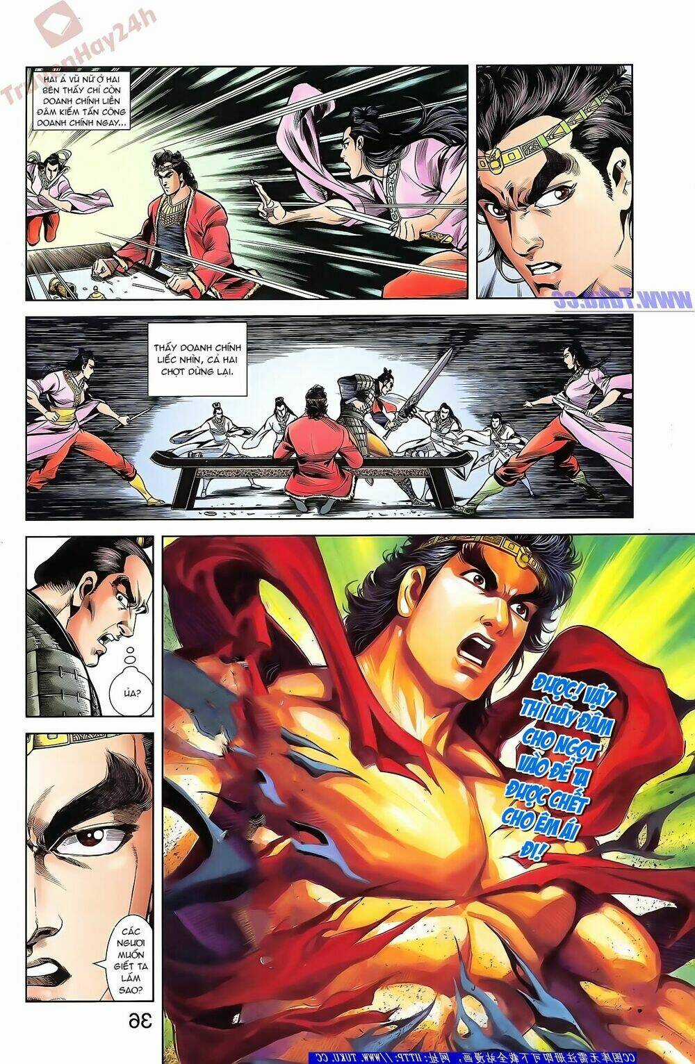 Thiên Tử Truyền Kỳ 2 - Tần Vương Doanh Chính Chapter 43 trang 7