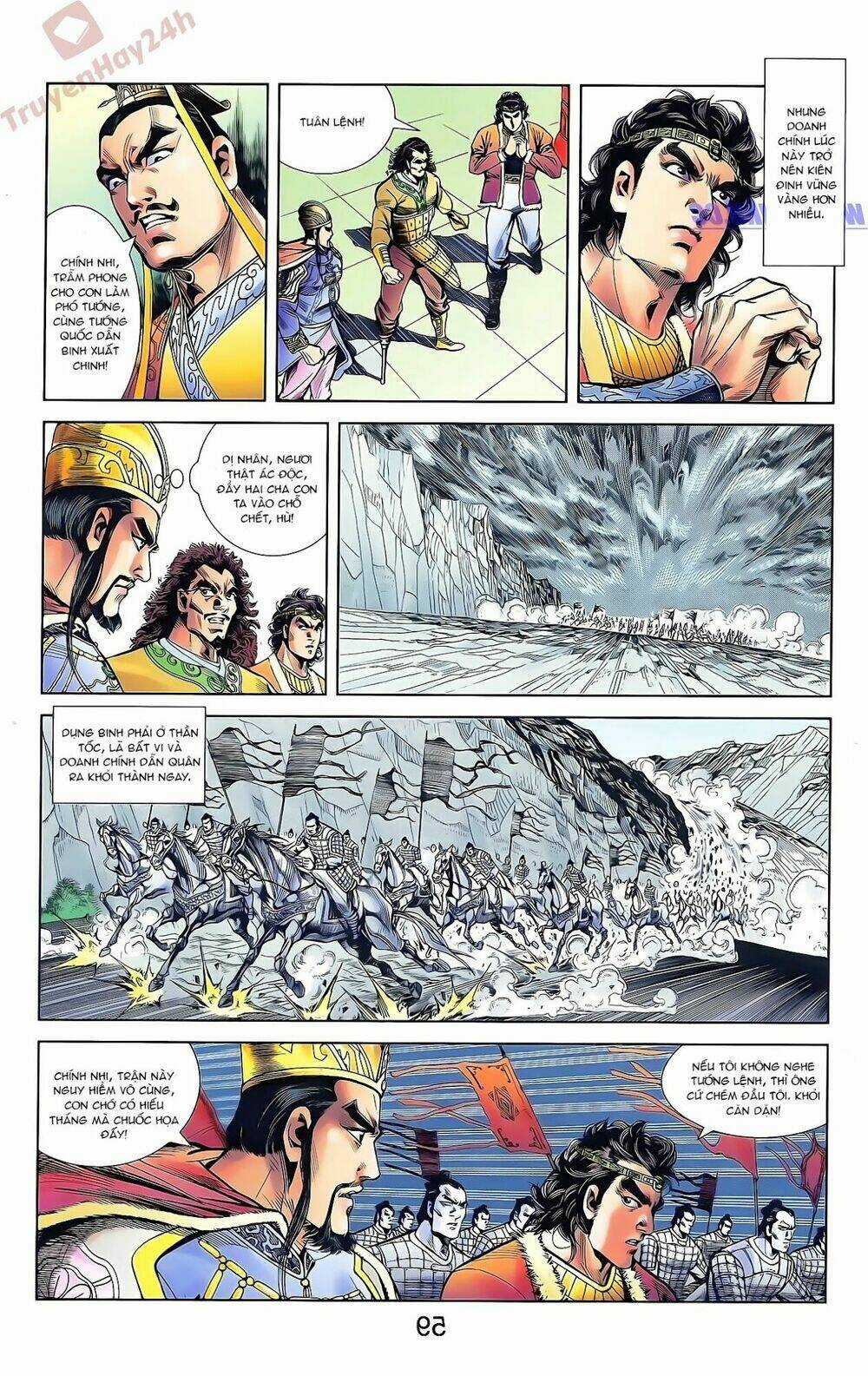 Thiên Tử Truyền Kỳ 2 - Tần Vương Doanh Chính Chapter 44 trang 10