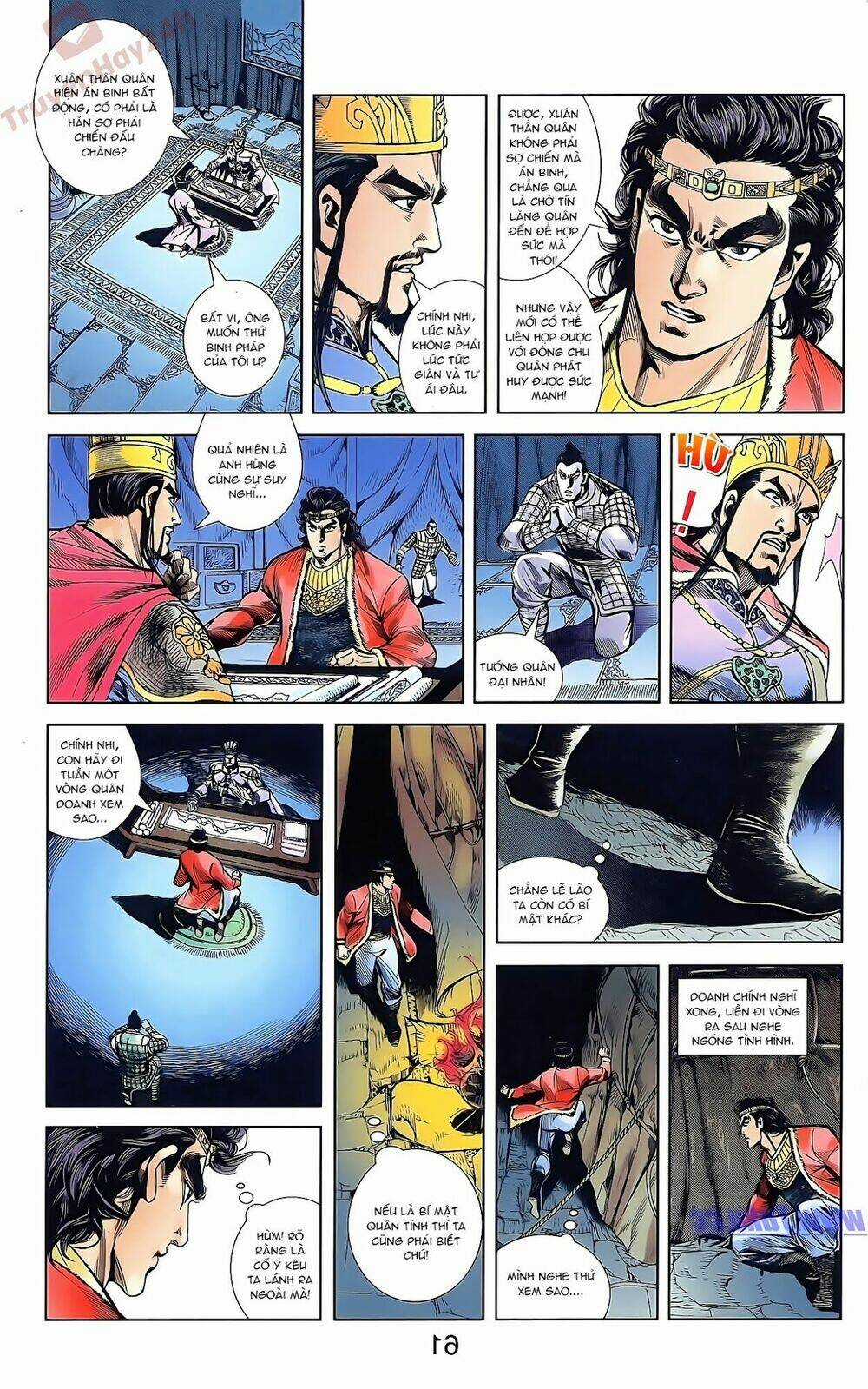 Thiên Tử Truyền Kỳ 2 - Tần Vương Doanh Chính Chapter 44 trang 12