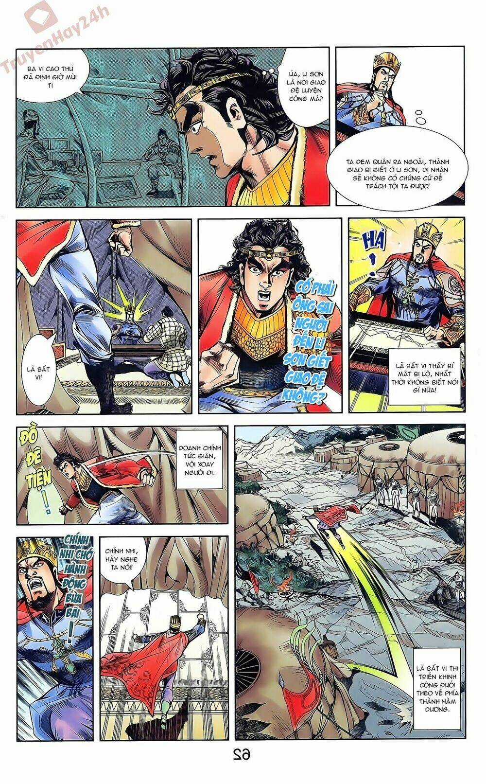 Thiên Tử Truyền Kỳ 2 - Tần Vương Doanh Chính Chapter 44 trang 13