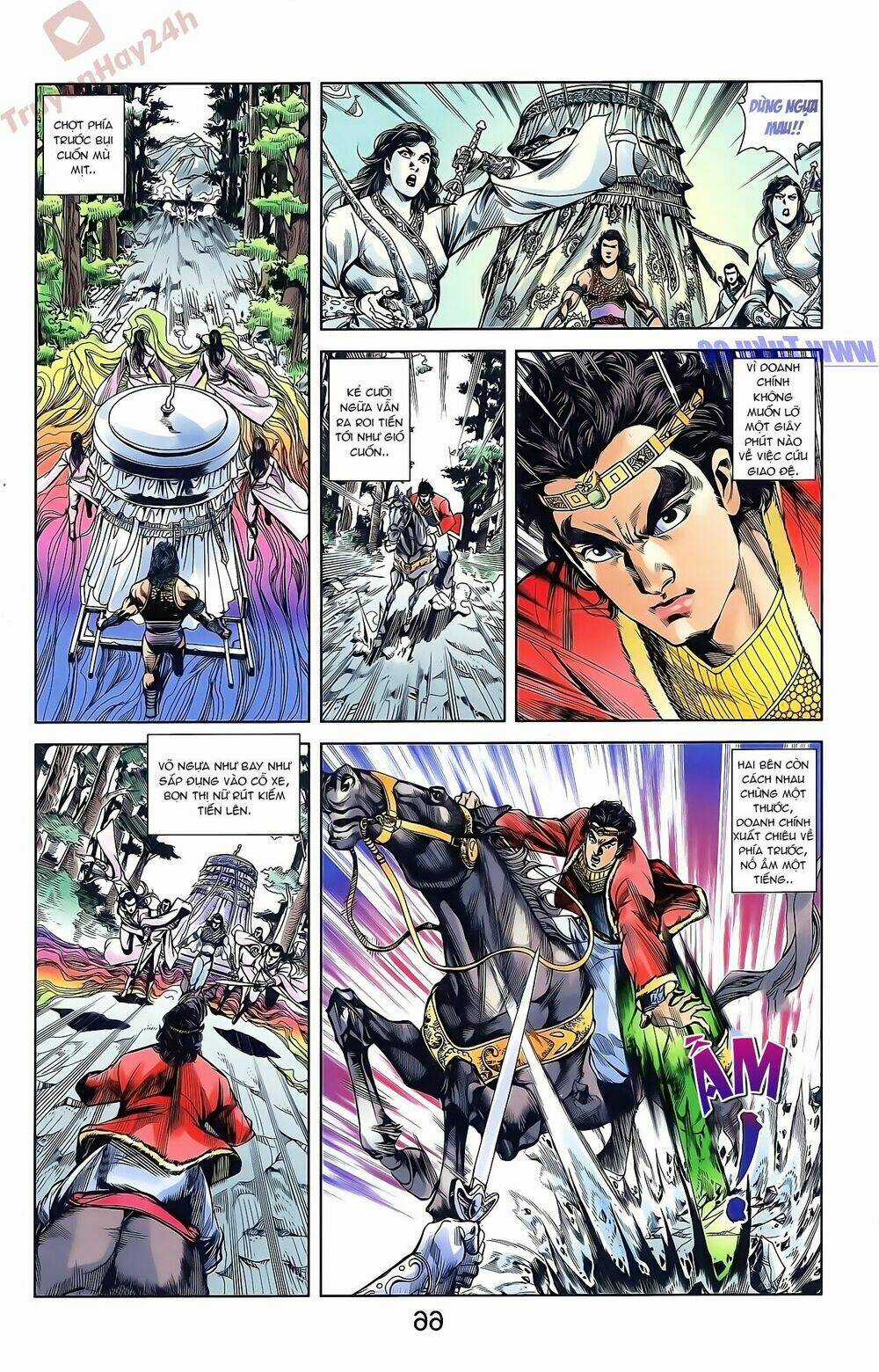 Thiên Tử Truyền Kỳ 2 - Tần Vương Doanh Chính Chapter 44 trang 17