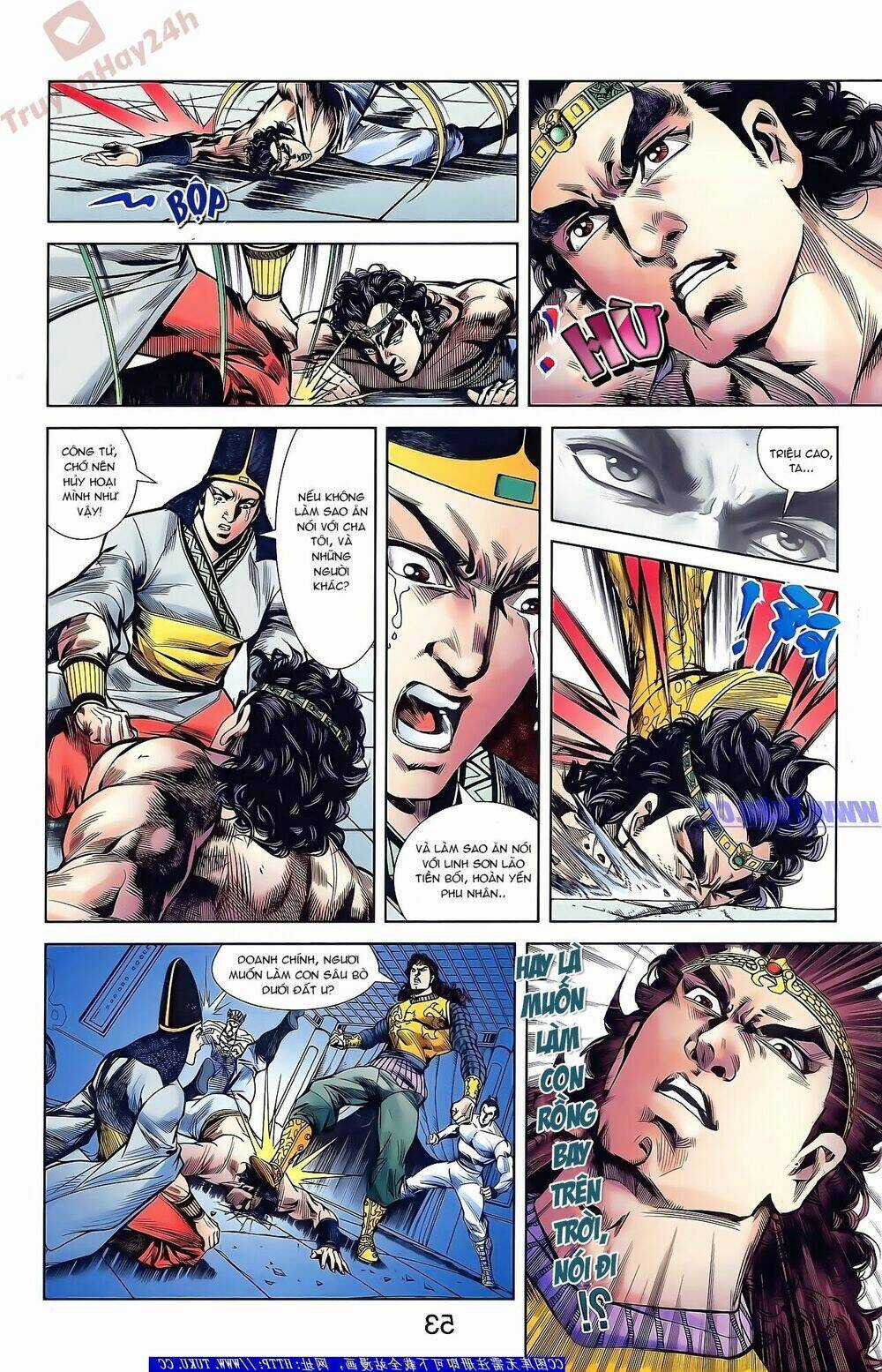 Thiên Tử Truyền Kỳ 2 - Tần Vương Doanh Chính Chapter 44 trang 4