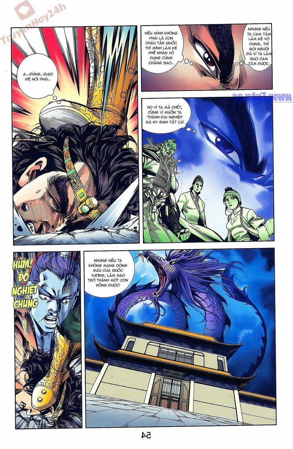 Thiên Tử Truyền Kỳ 2 - Tần Vương Doanh Chính Chapter 44 trang 5