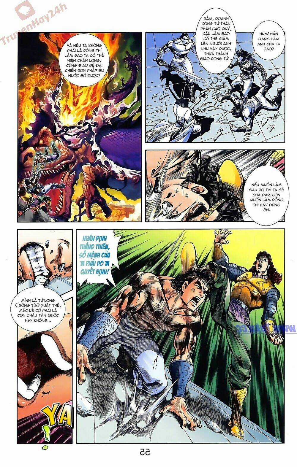 Thiên Tử Truyền Kỳ 2 - Tần Vương Doanh Chính Chapter 44 trang 6