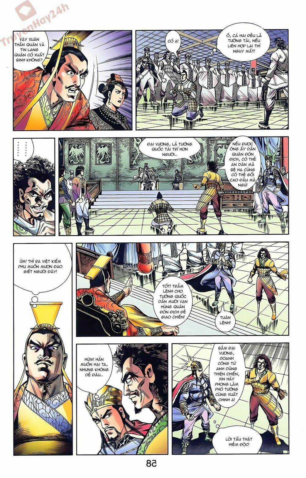 Thiên Tử Truyền Kỳ 2 - Tần Vương Doanh Chính Chapter 44 trang 9