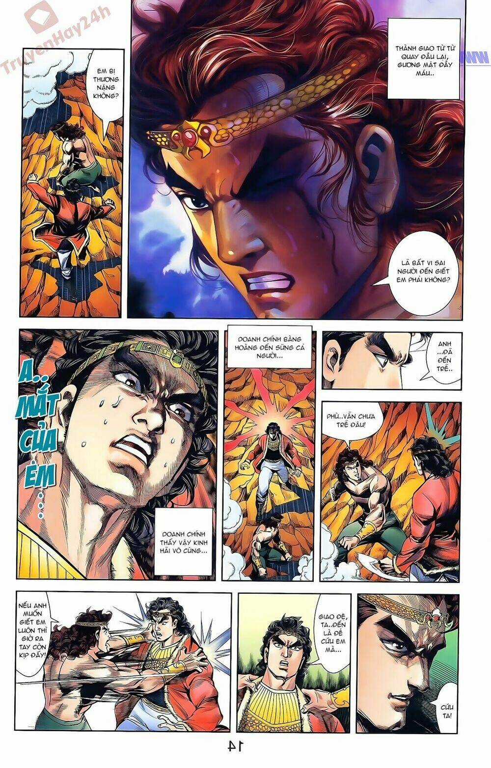 Thiên Tử Truyền Kỳ 2 - Tần Vương Doanh Chính Chapter 45 trang 11