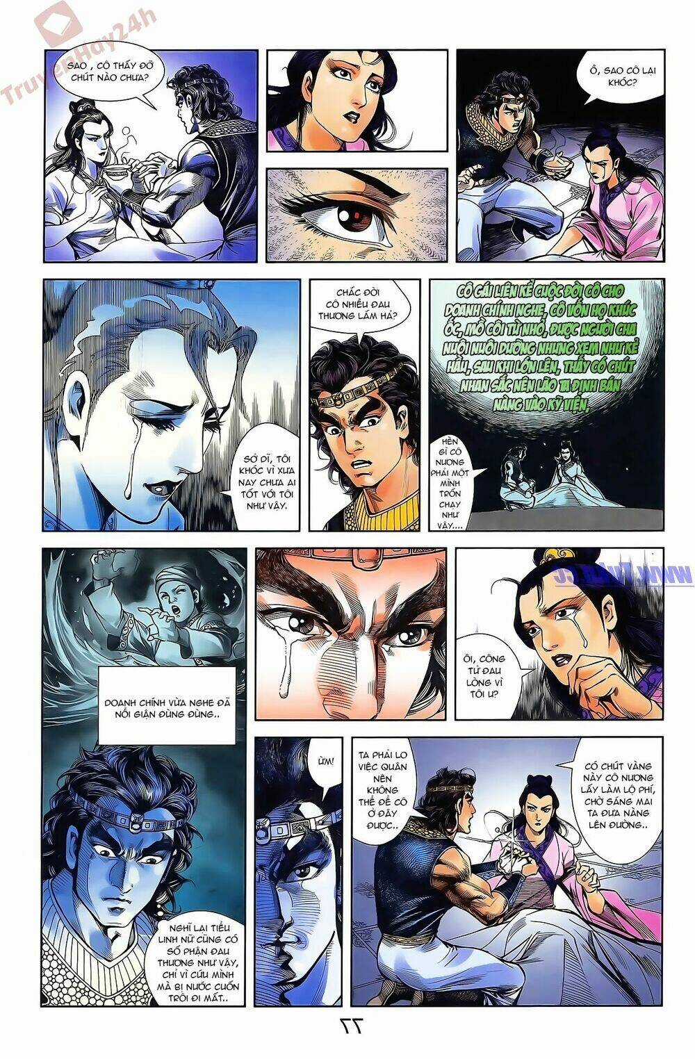 Thiên Tử Truyền Kỳ 2 - Tần Vương Doanh Chính Chapter 47 trang 12