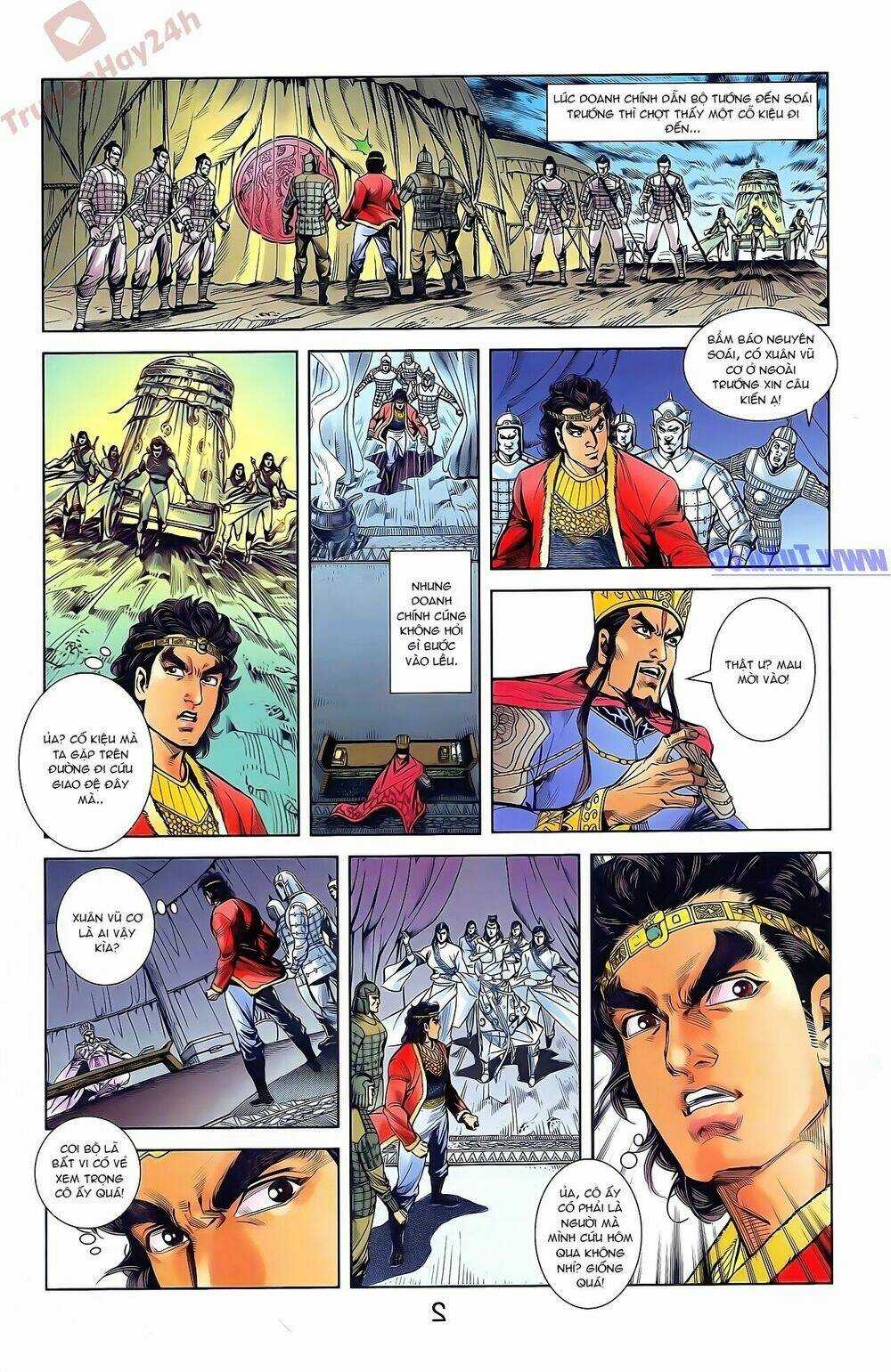Thiên Tử Truyền Kỳ 2 - Tần Vương Doanh Chính Chapter 47 trang 15
