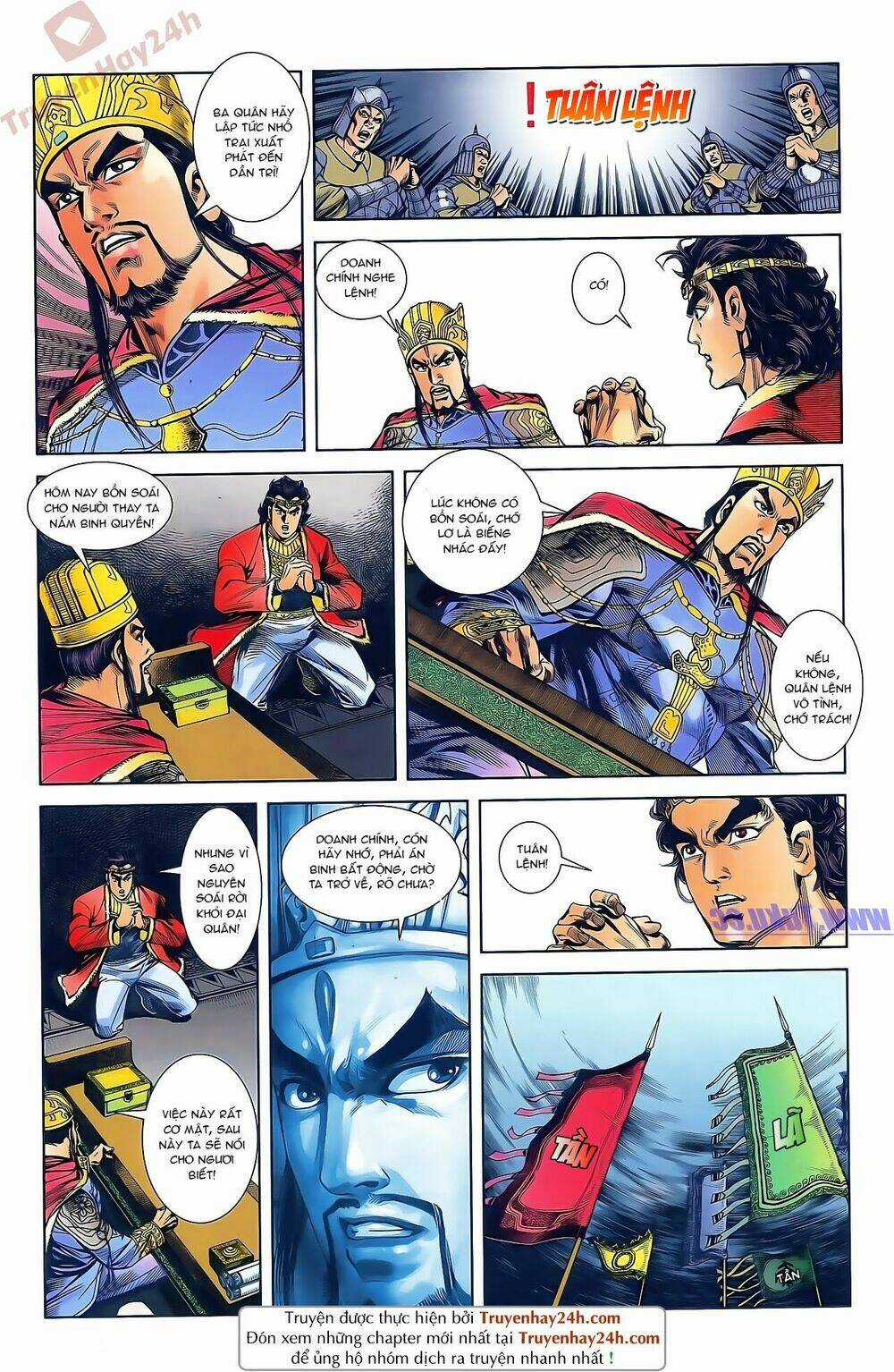 Thiên Tử Truyền Kỳ 2 - Tần Vương Doanh Chính Chapter 47 trang 17