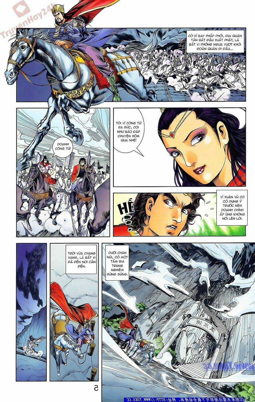 Thiên Tử Truyền Kỳ 2 - Tần Vương Doanh Chính Chapter 47 trang 18