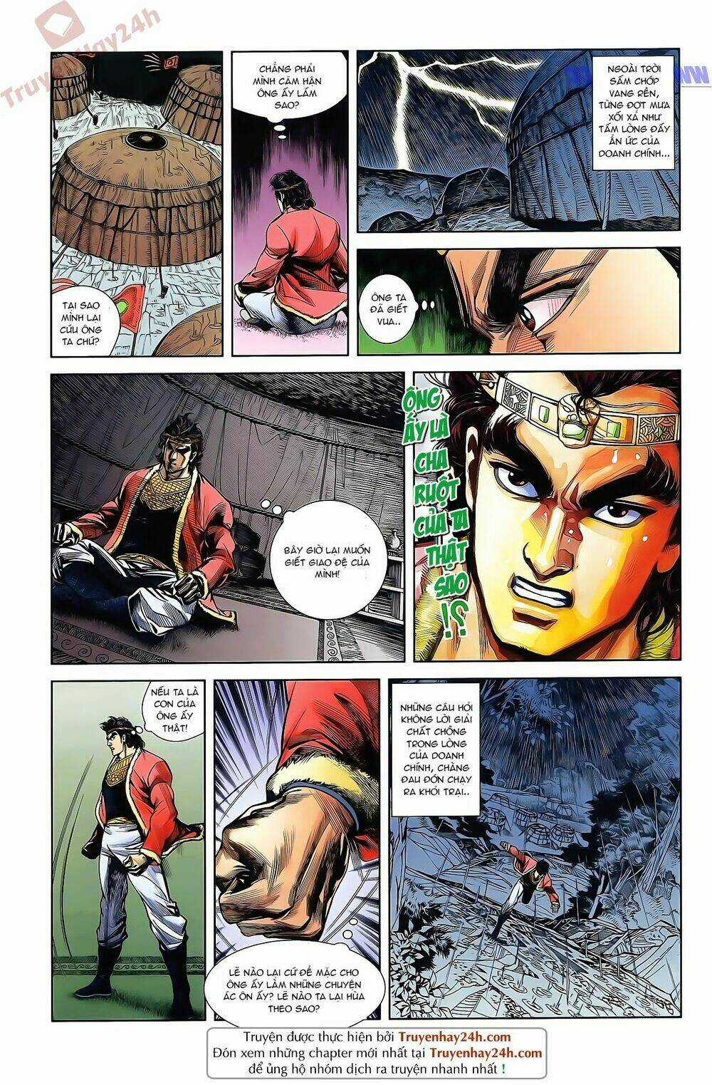 Thiên Tử Truyền Kỳ 2 - Tần Vương Doanh Chính Chapter 47 trang 8