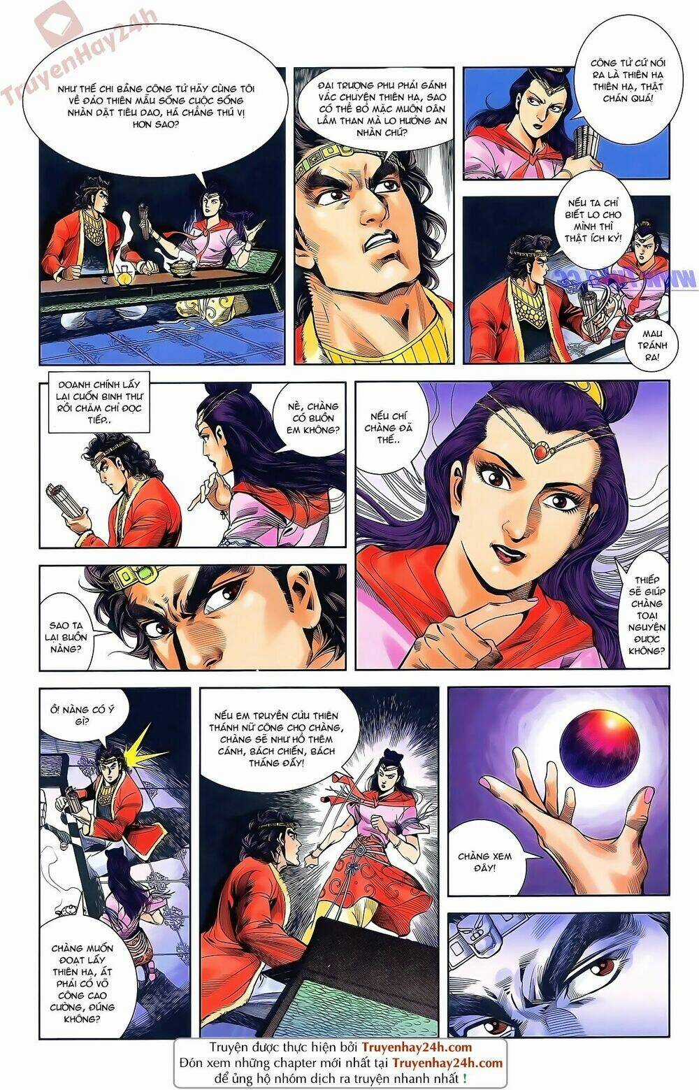 Thiên Tử Truyền Kỳ 2 - Tần Vương Doanh Chính Chapter 48 trang 10