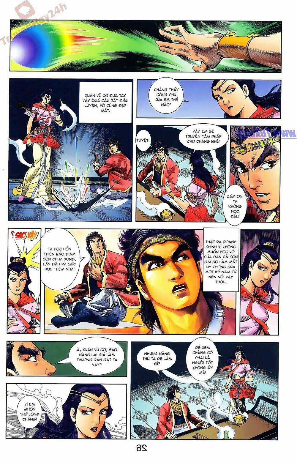 Thiên Tử Truyền Kỳ 2 - Tần Vương Doanh Chính Chapter 48 trang 11