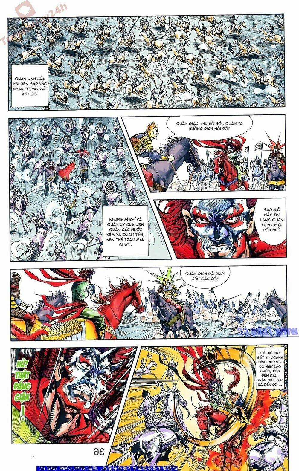 Thiên Tử Truyền Kỳ 2 - Tần Vương Doanh Chính Chapter 48 trang 20