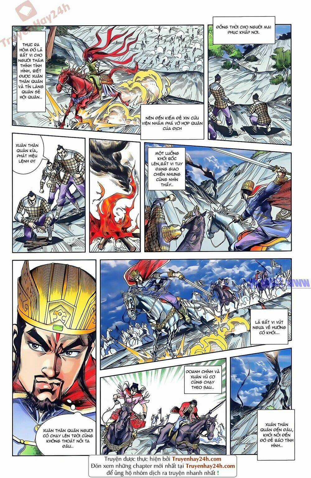 Thiên Tử Truyền Kỳ 2 - Tần Vương Doanh Chính Chapter 48 trang 22