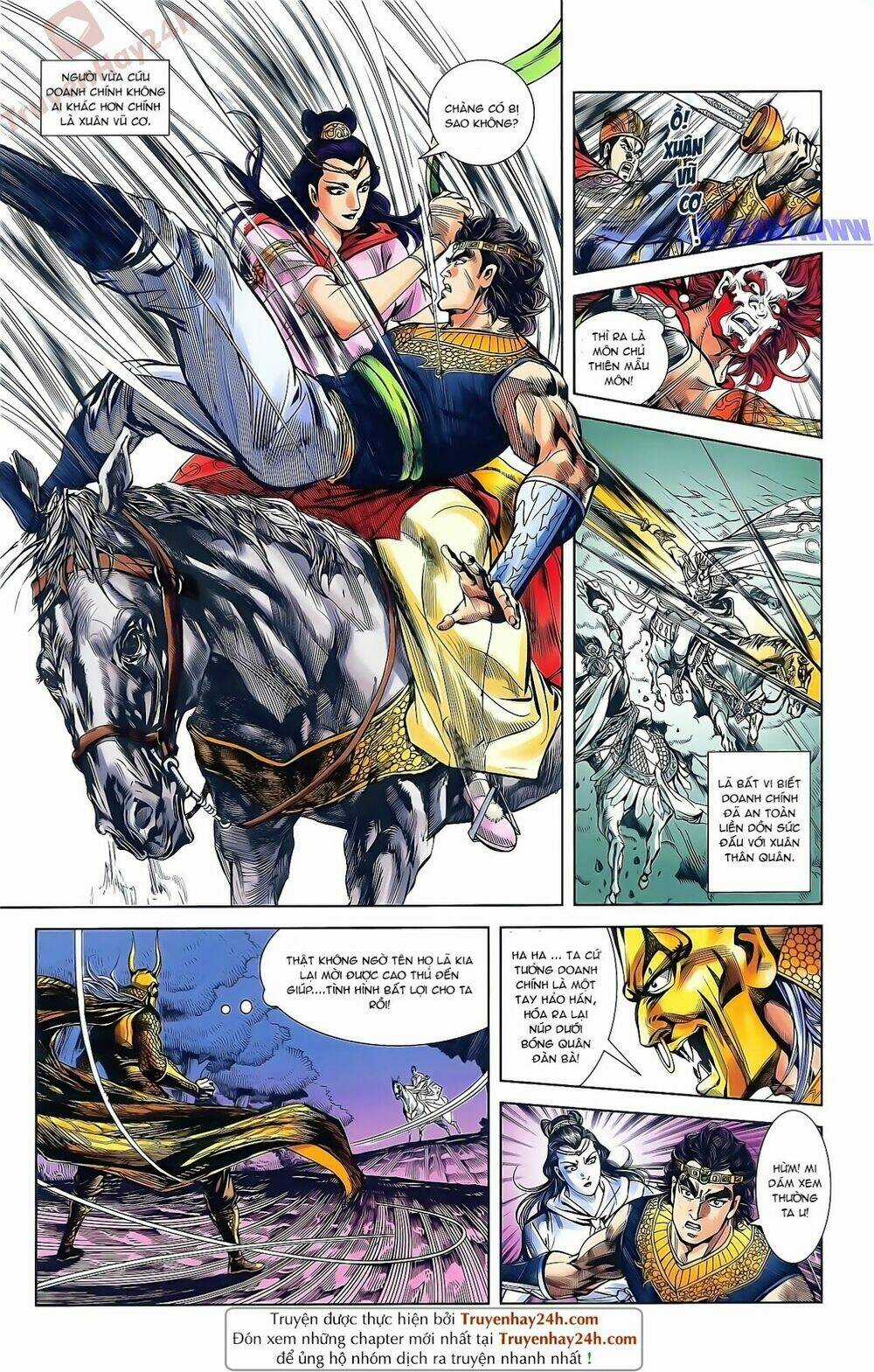 Thiên Tử Truyền Kỳ 2 - Tần Vương Doanh Chính Chapter 49 trang 13