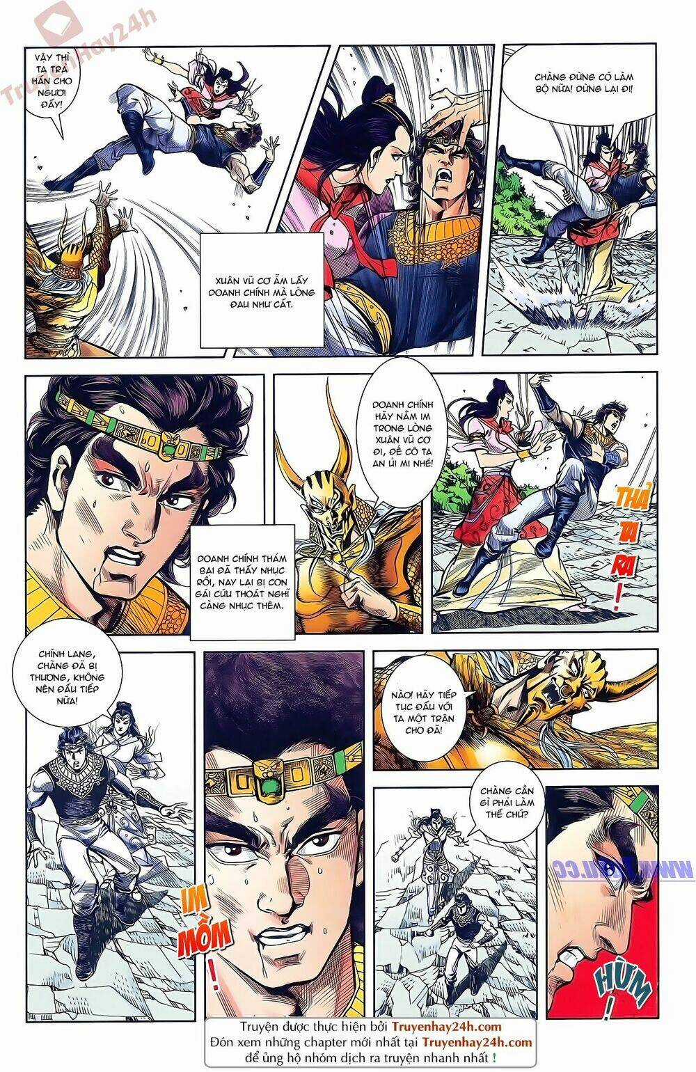 Thiên Tử Truyền Kỳ 2 - Tần Vương Doanh Chính Chapter 49 trang 21