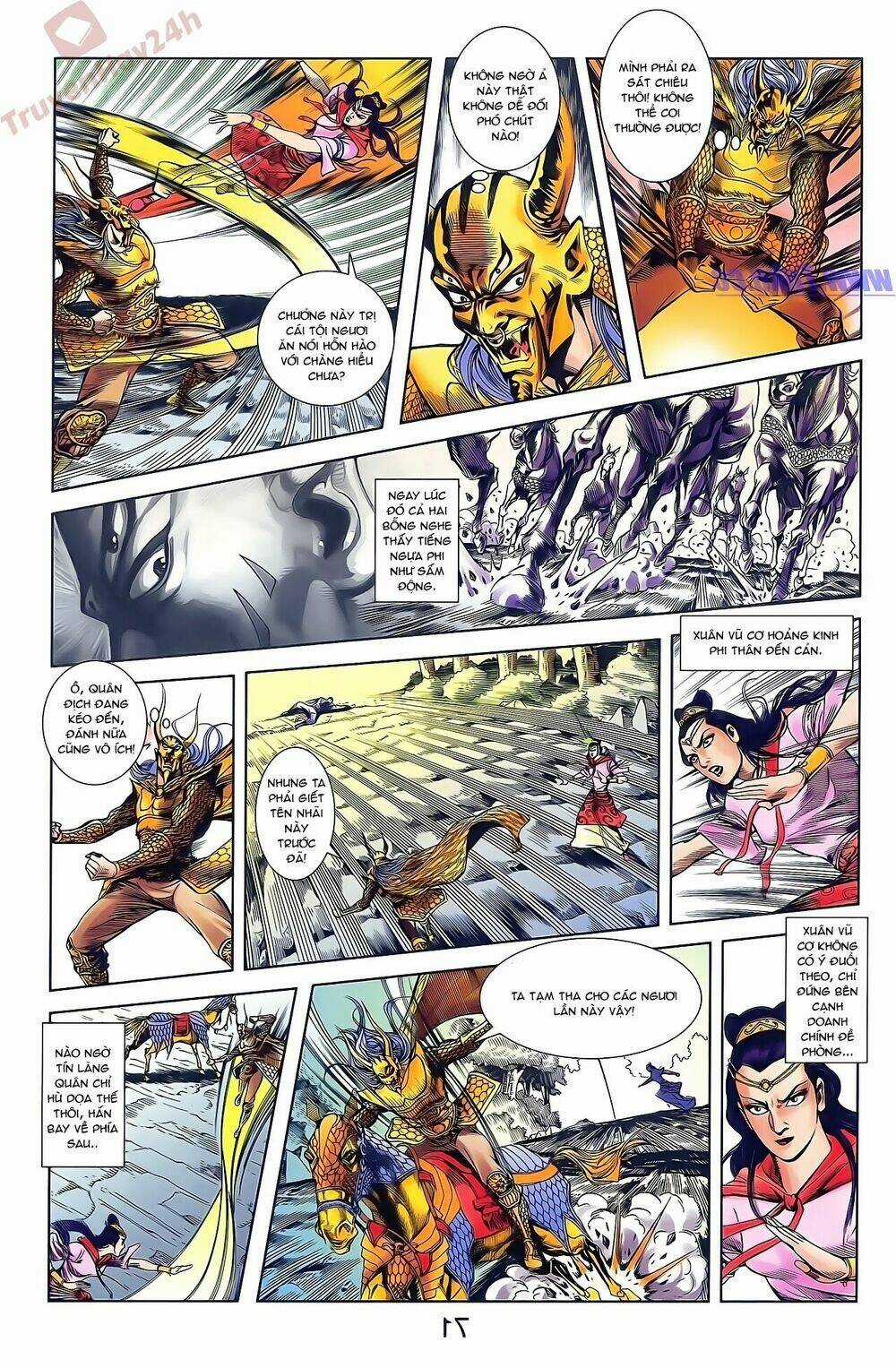 Thiên Tử Truyền Kỳ 2 - Tần Vương Doanh Chính Chapter 49 trang 24