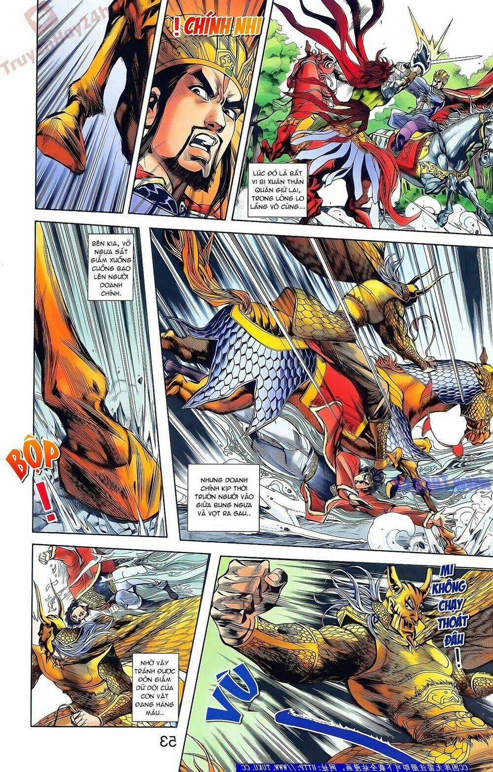 Thiên Tử Truyền Kỳ 2 - Tần Vương Doanh Chính Chapter 49 trang 6