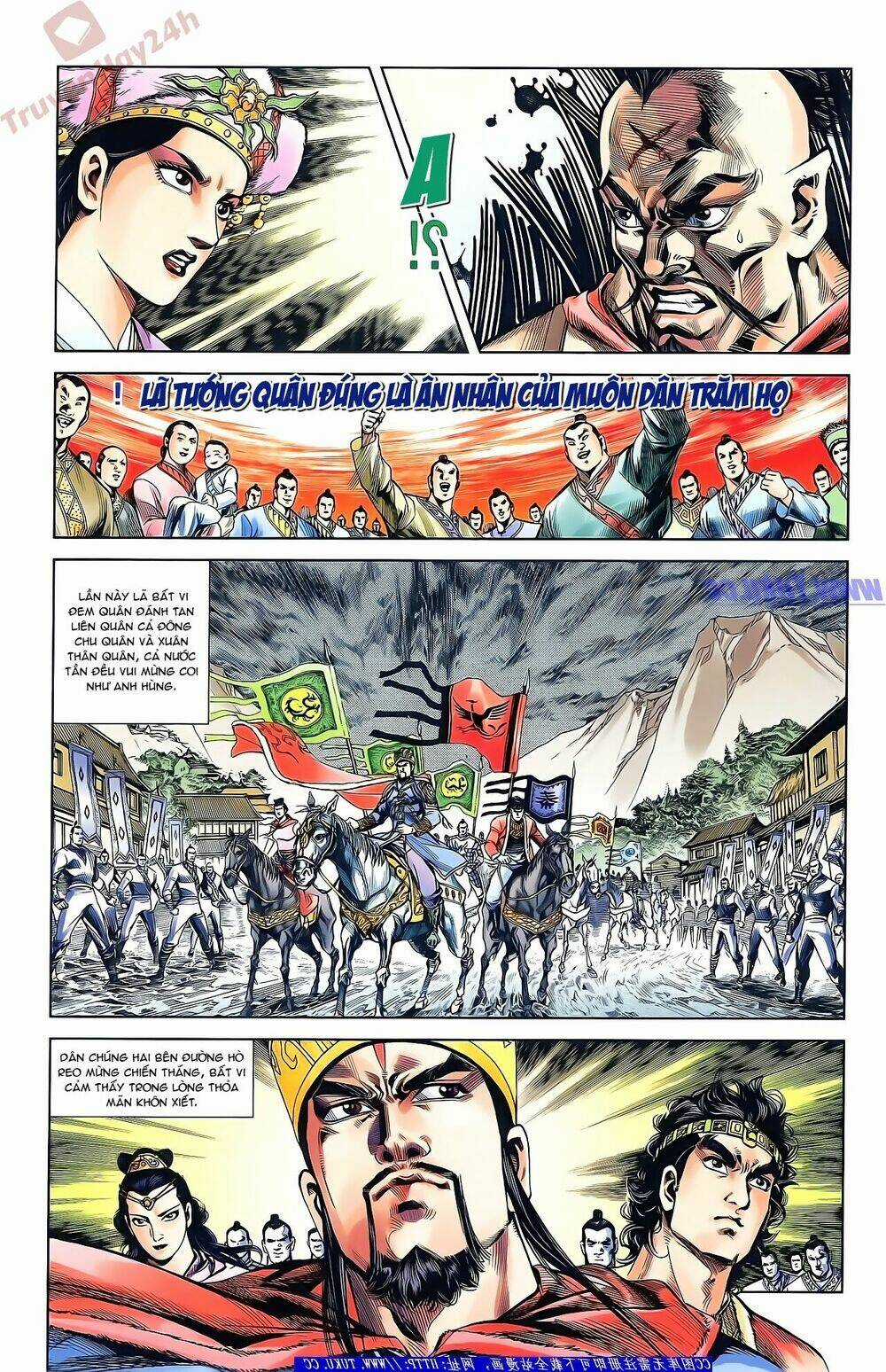 Thiên Tử Truyền Kỳ 2 - Tần Vương Doanh Chính Chapter 50 trang 10