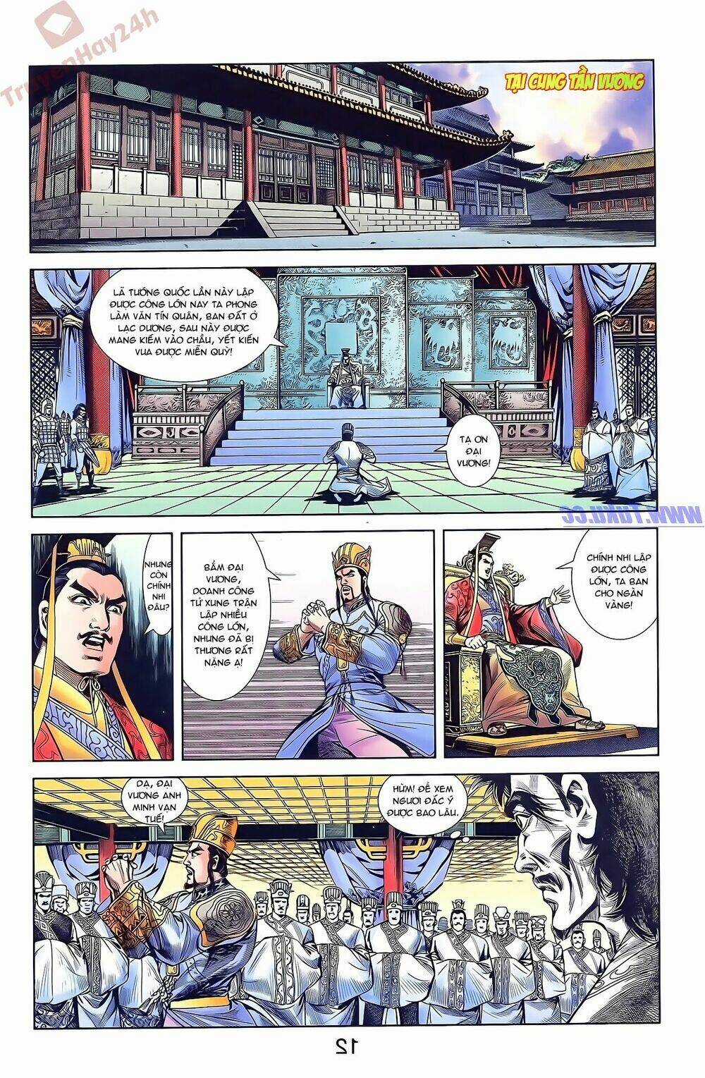 Thiên Tử Truyền Kỳ 2 - Tần Vương Doanh Chính Chapter 50 trang 11