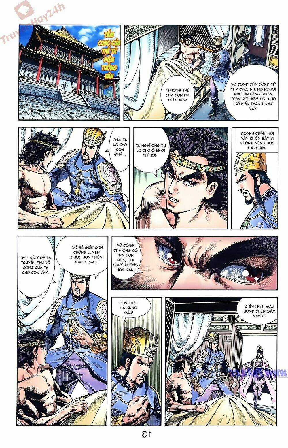 Thiên Tử Truyền Kỳ 2 - Tần Vương Doanh Chính Chapter 50 trang 12