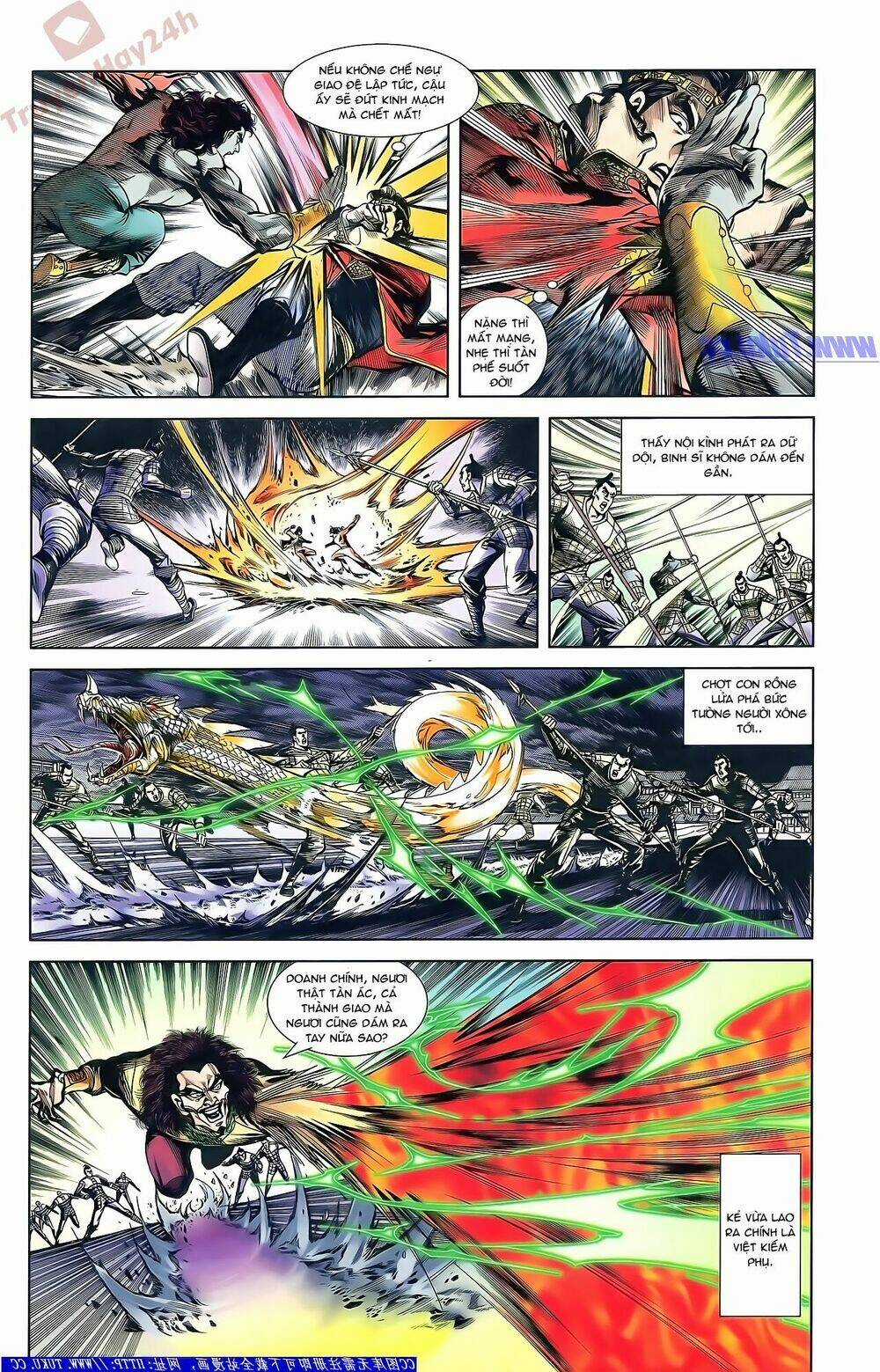 Thiên Tử Truyền Kỳ 2 - Tần Vương Doanh Chính Chapter 51 trang 3