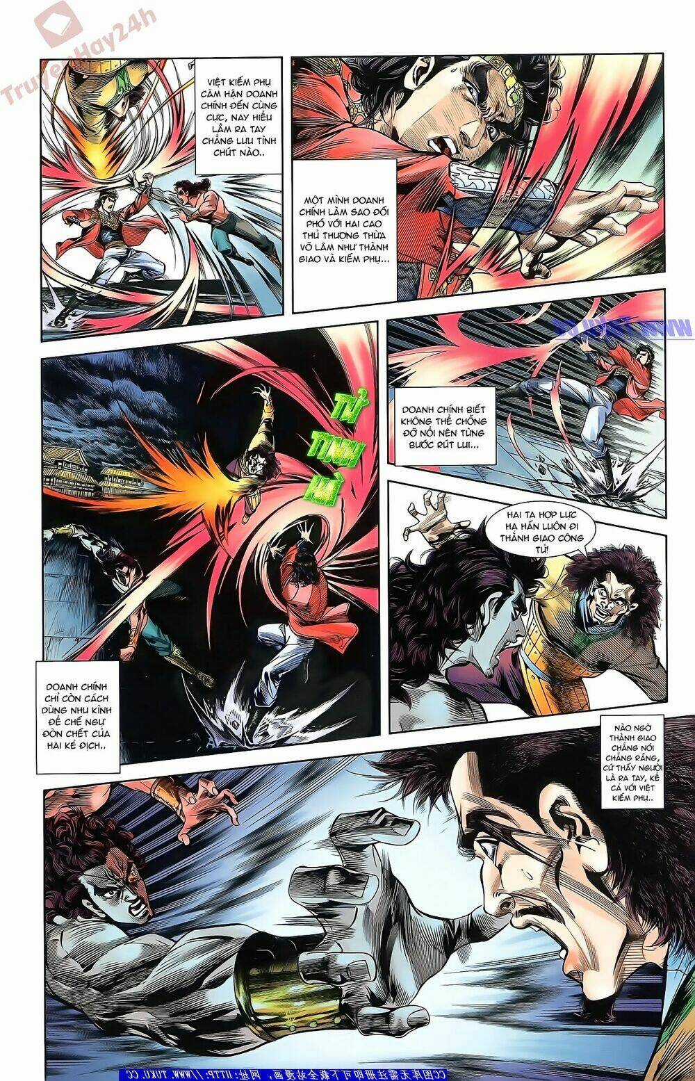 Thiên Tử Truyền Kỳ 2 - Tần Vương Doanh Chính Chapter 51 trang 4