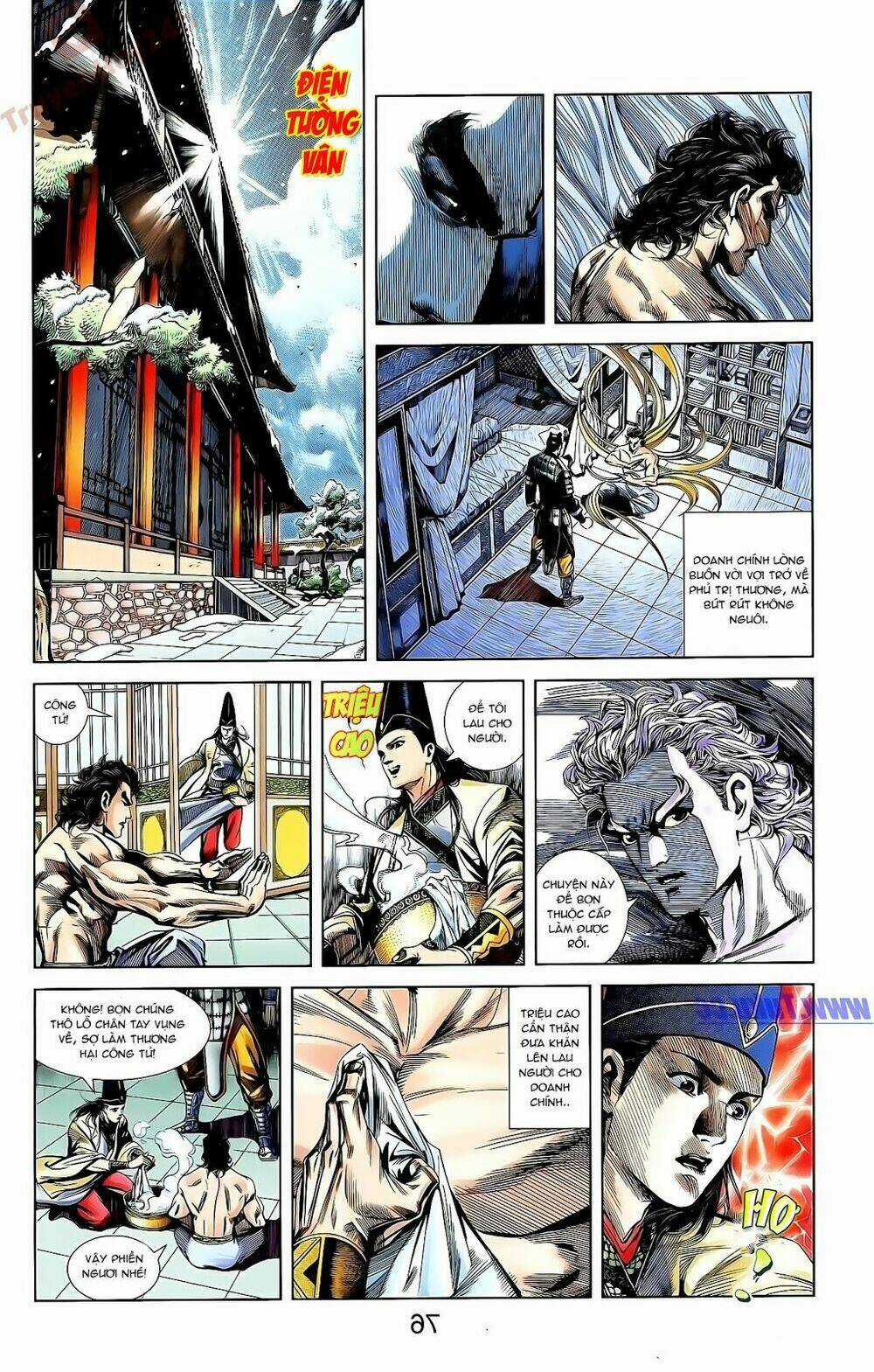 Thiên Tử Truyền Kỳ 2 - Tần Vương Doanh Chính Chapter 52 trang 13
